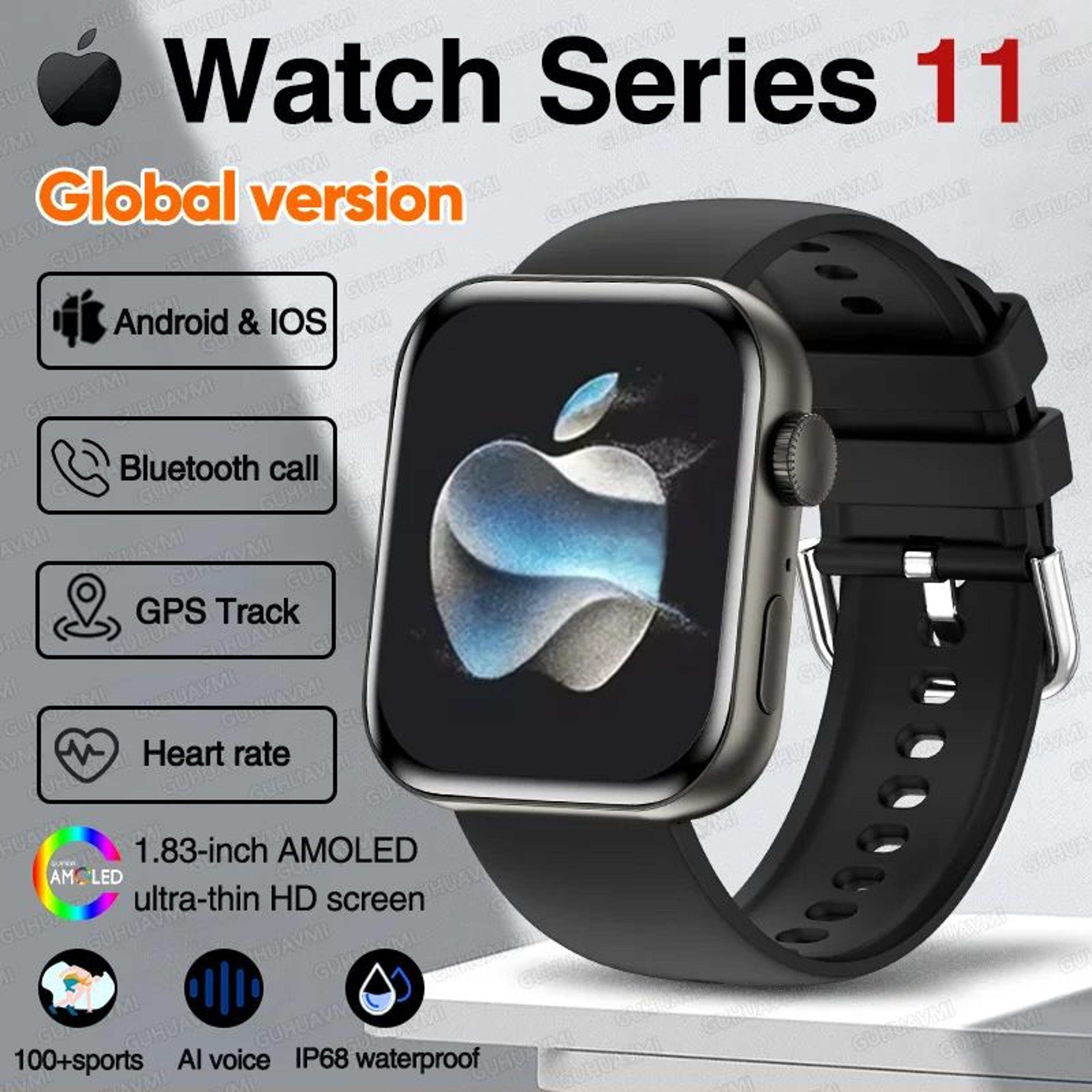 AMOLED GPS Smartwatch With NFC And Bluetooth Call 15