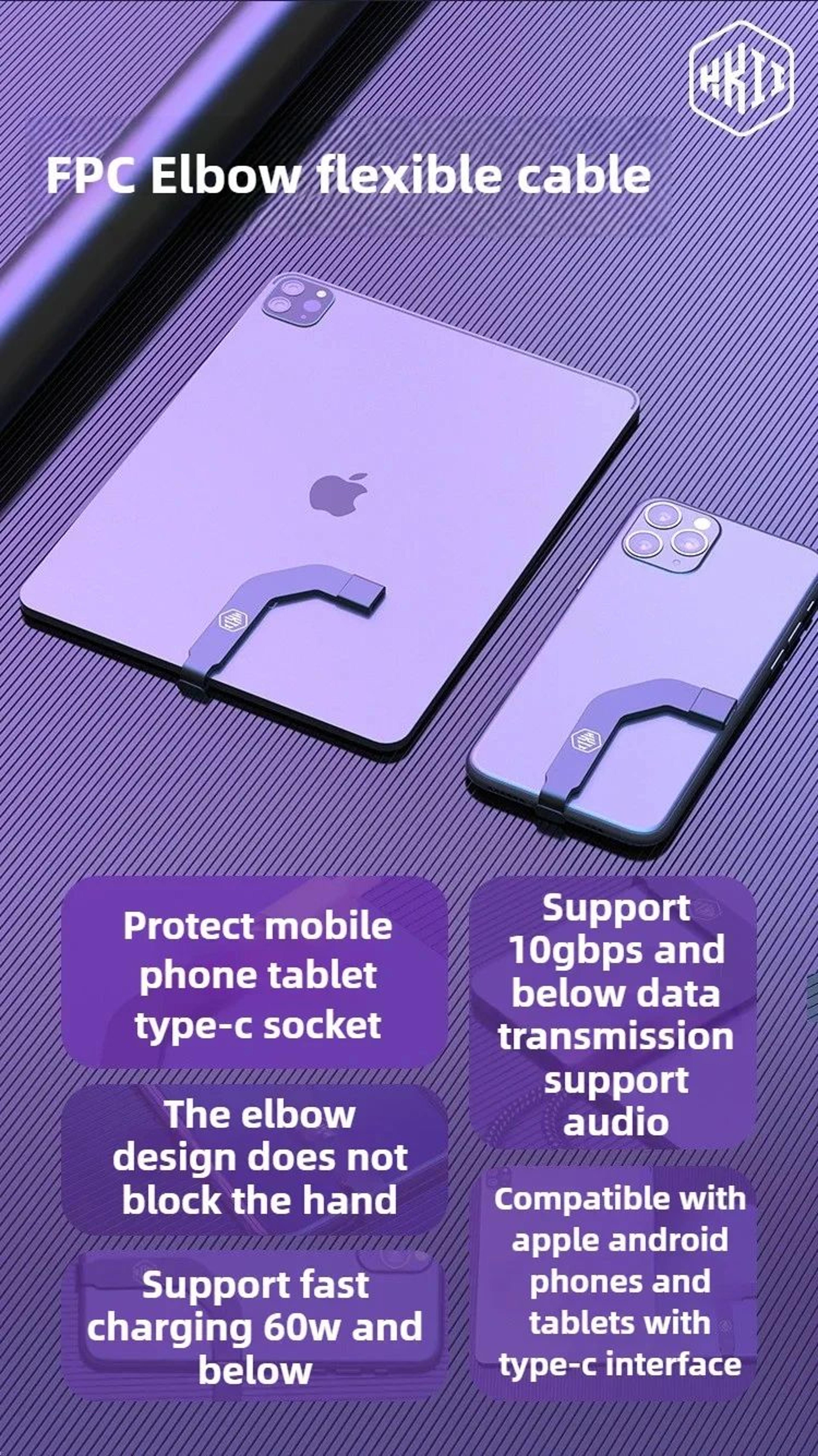 Universal Type C Charging Port Adapter Converter 6