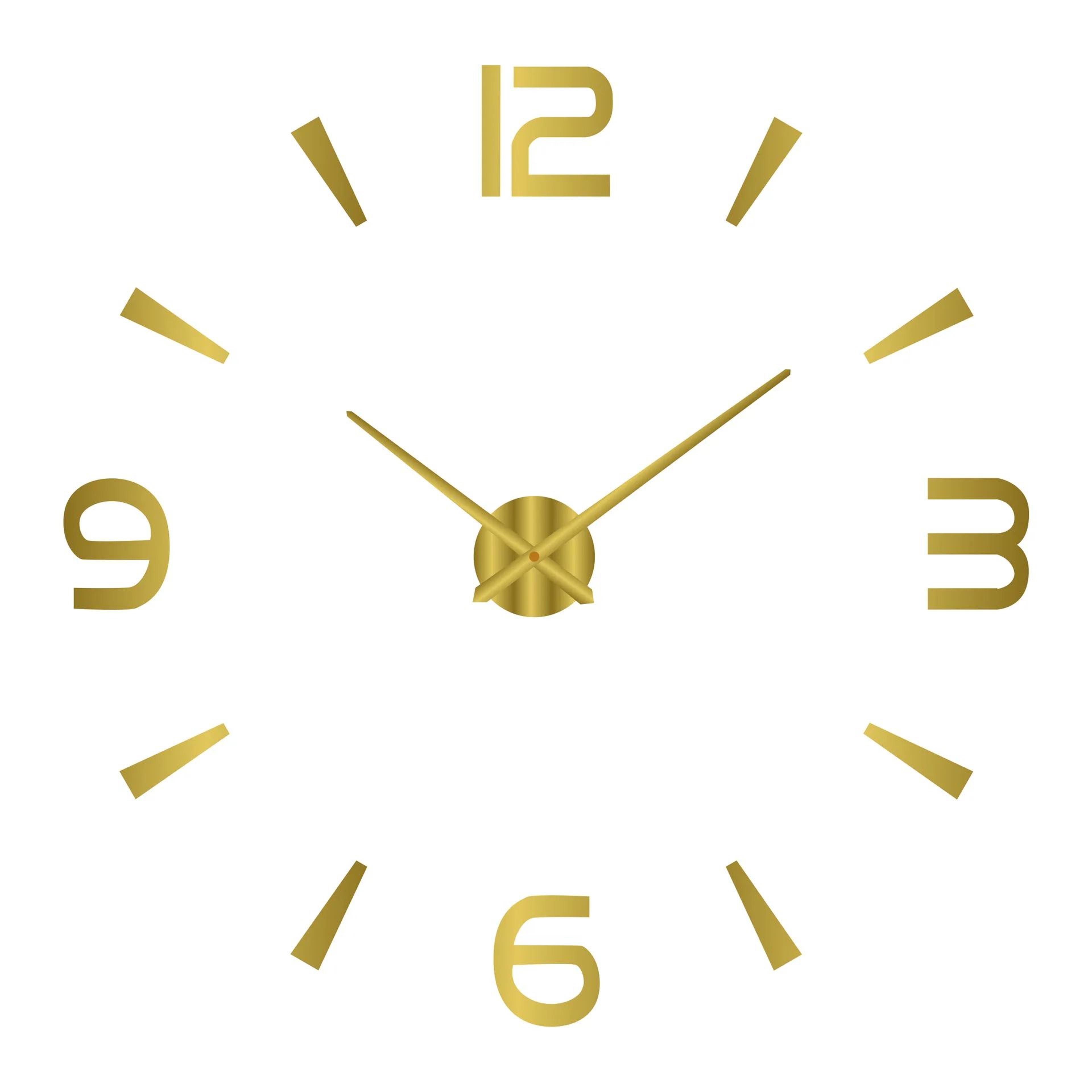 3D Luminous DIY Wall Clock Frameless Design 26