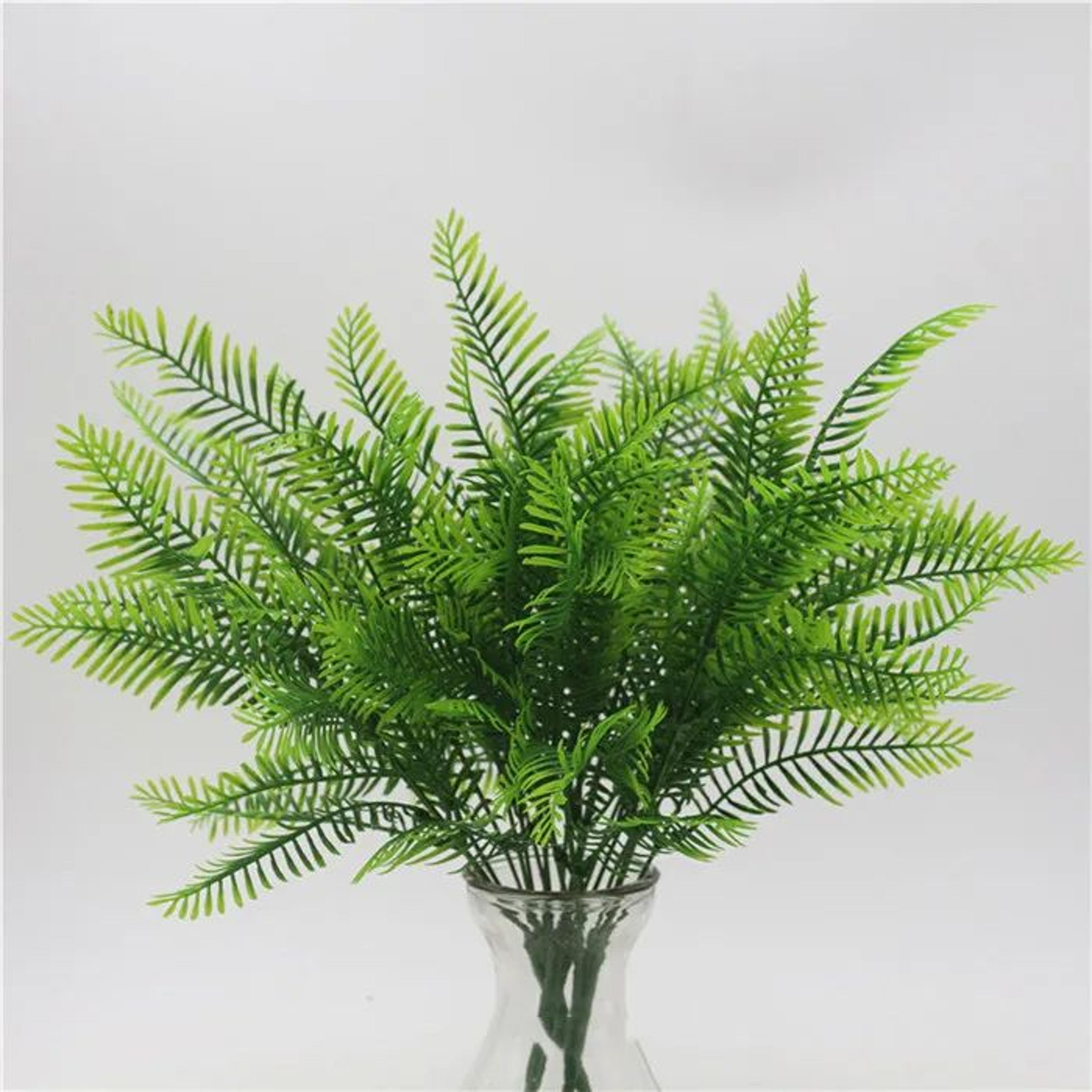 Artificial Fern Grass Green Plant Decor 10
