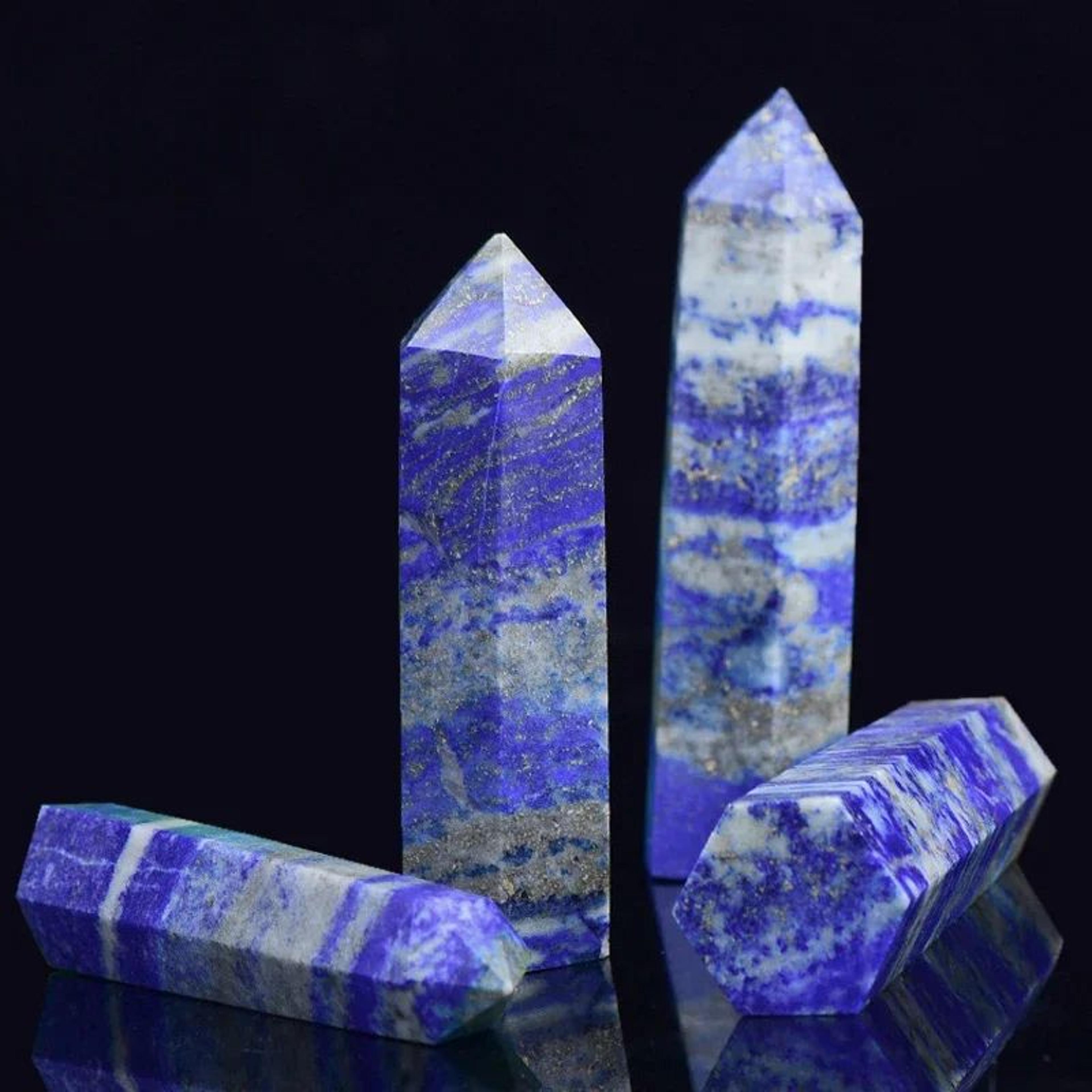 Natural Crystal Healing Wand Point Decor 6