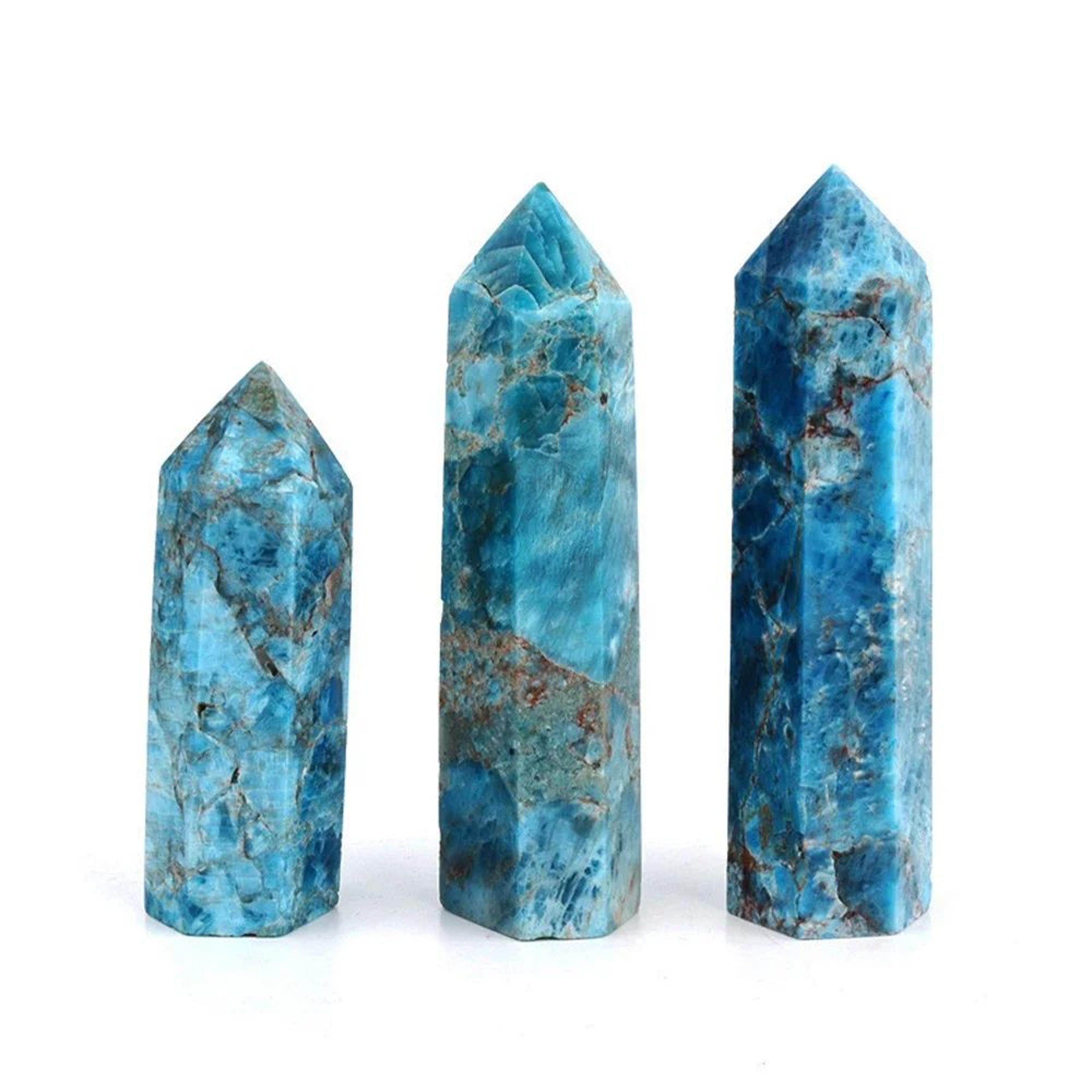 Natural Crystal Healing Wand Point Decor 8