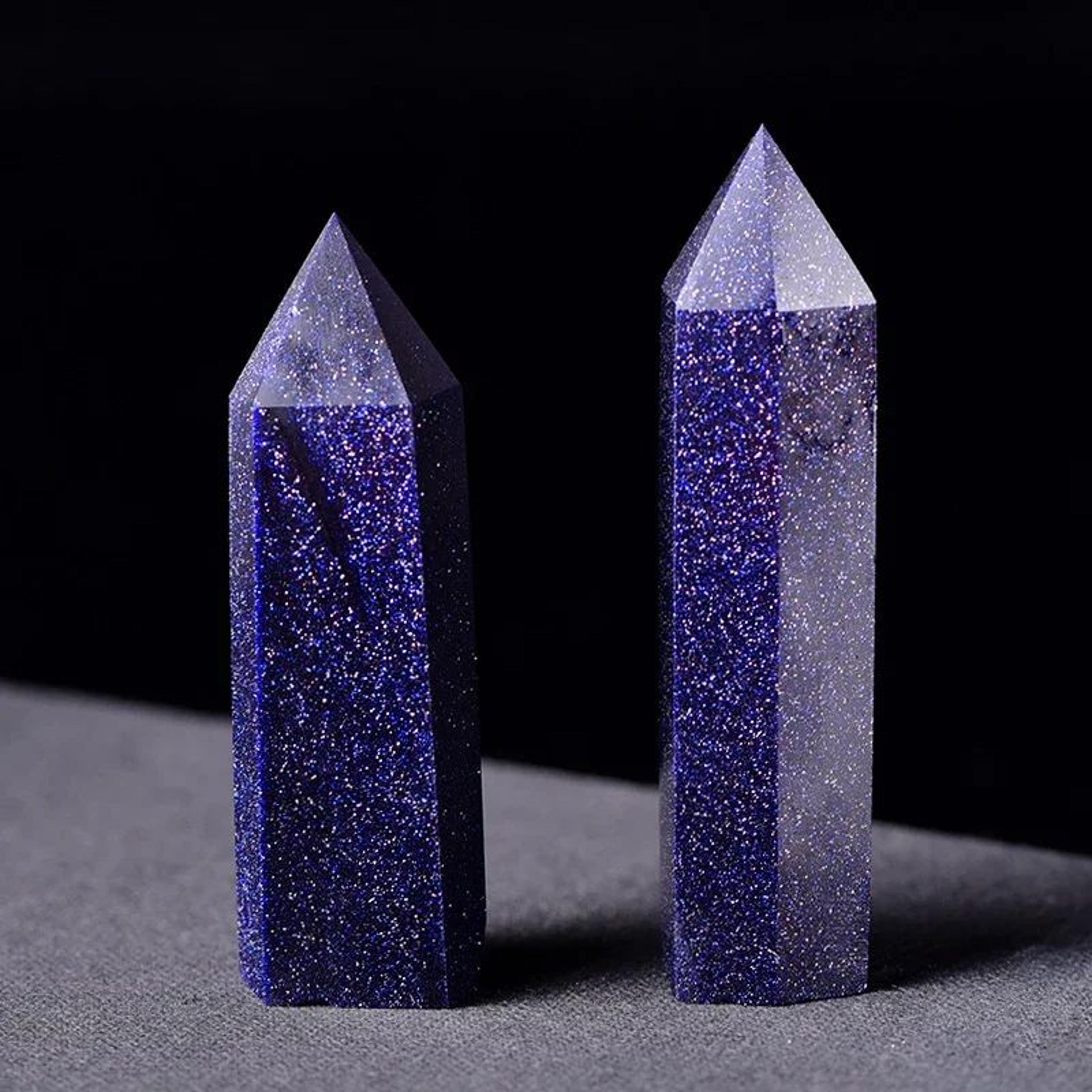 Natural Crystal Healing Wand Point Decor 13