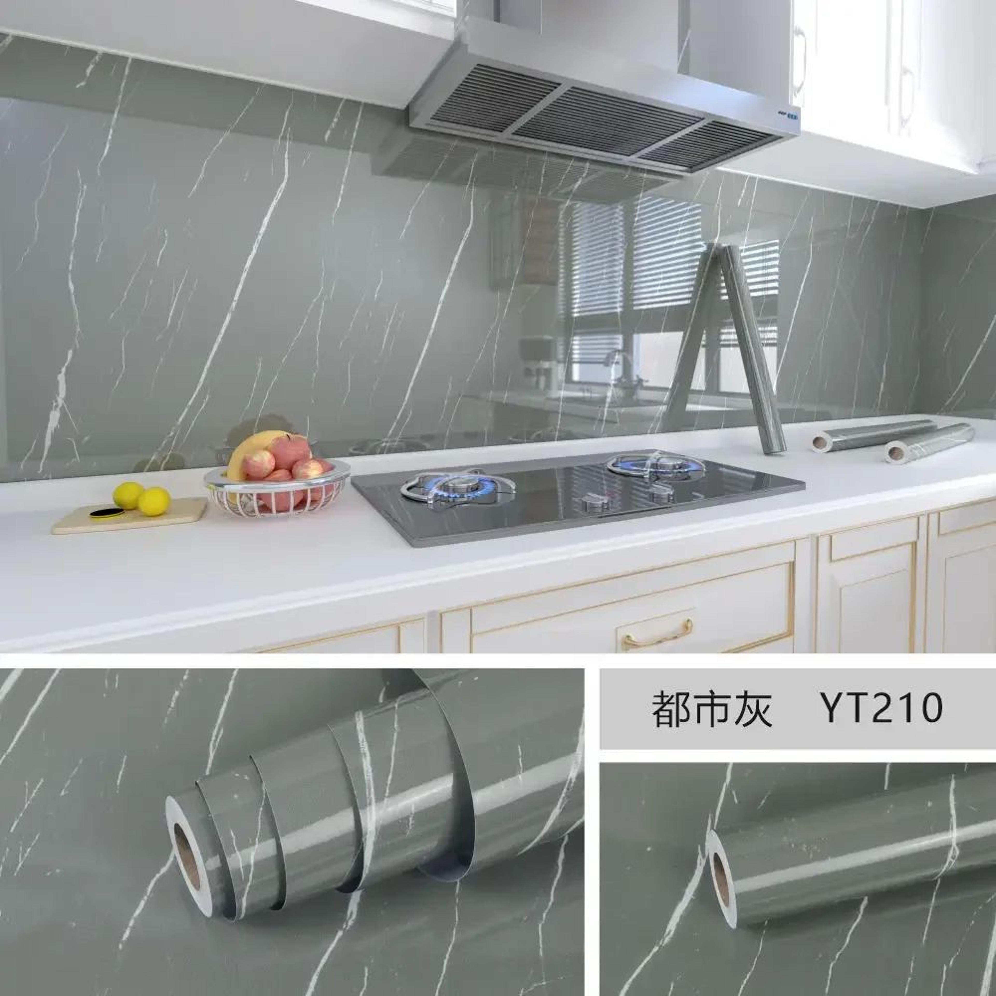 Marble Self Adhesive Waterproof Wall Sticker Roll 21