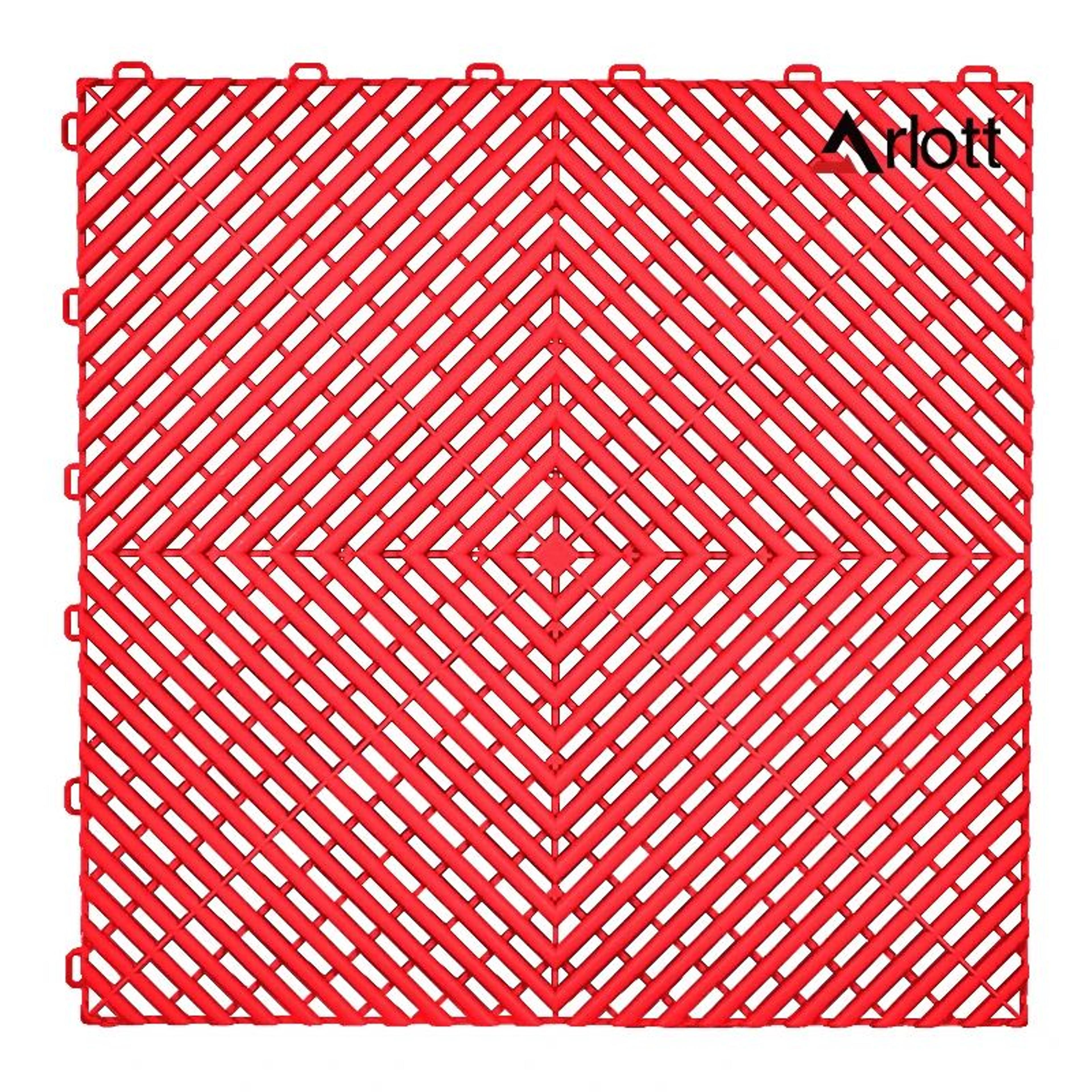 Interlocking Garage Floor Tiles Drainage Mat 17