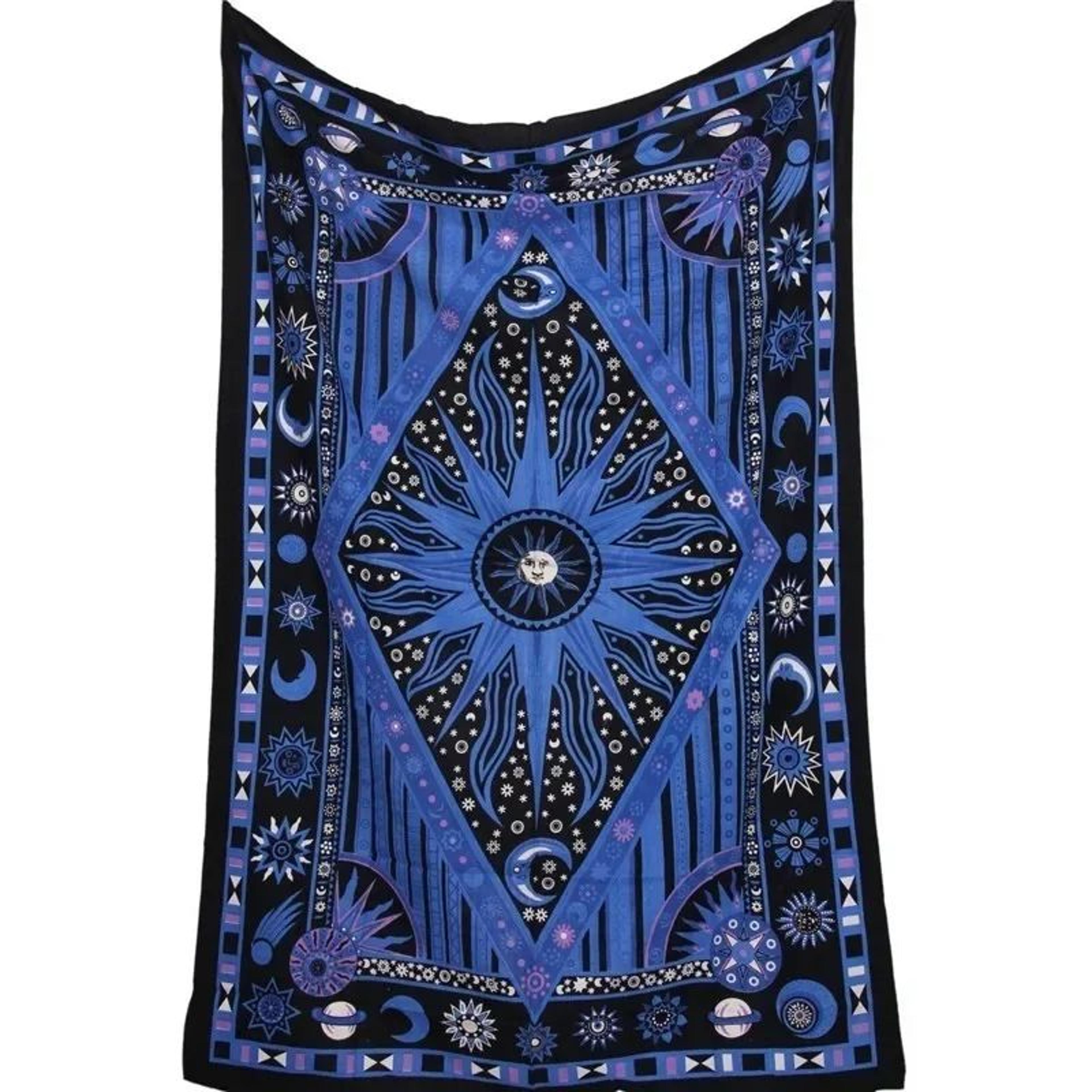 Indian Tarot Mandala Boho Tapestry Wall Decor 1