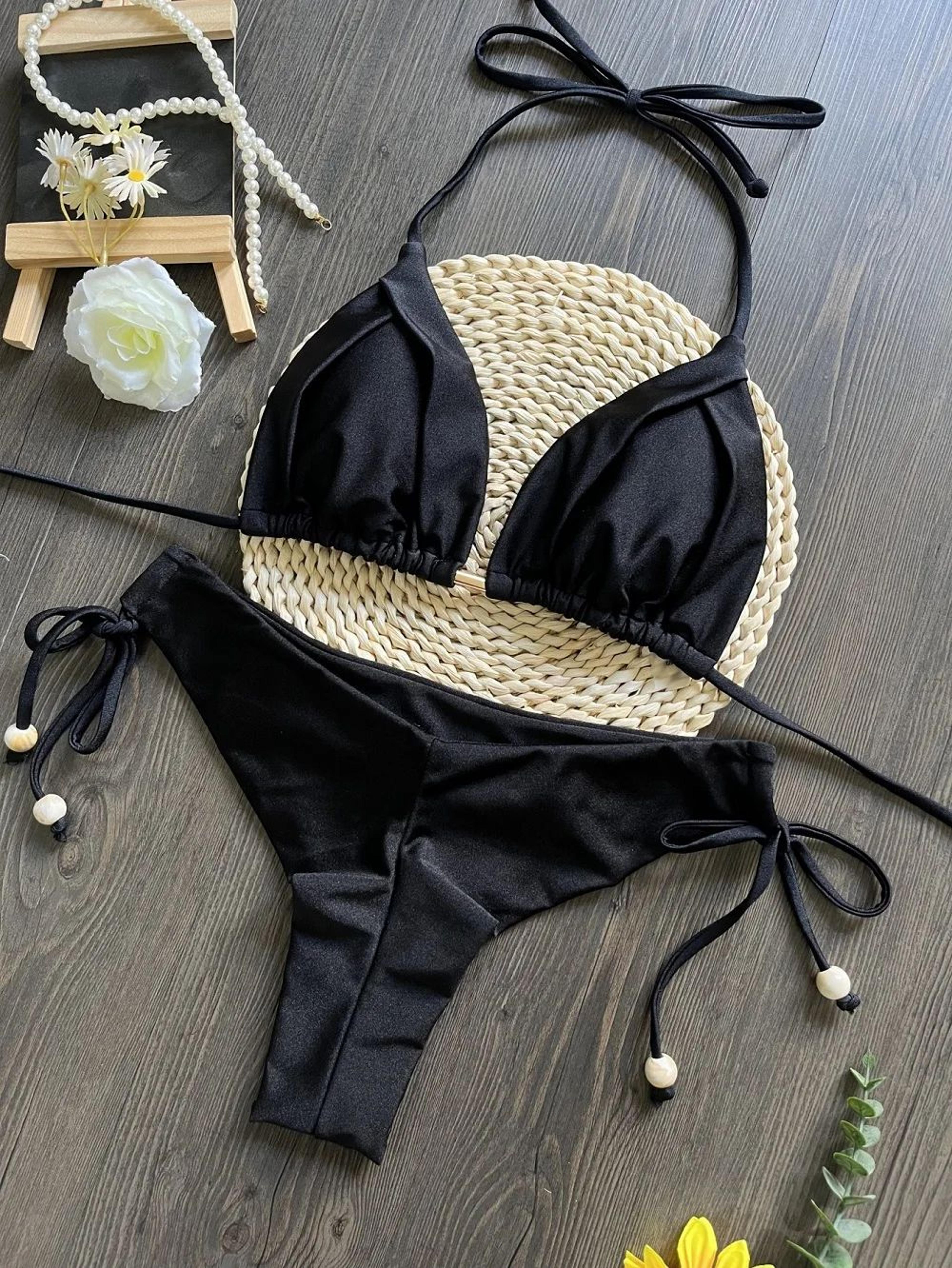 Sexy Triangle Chain Bikini Set For Women 6