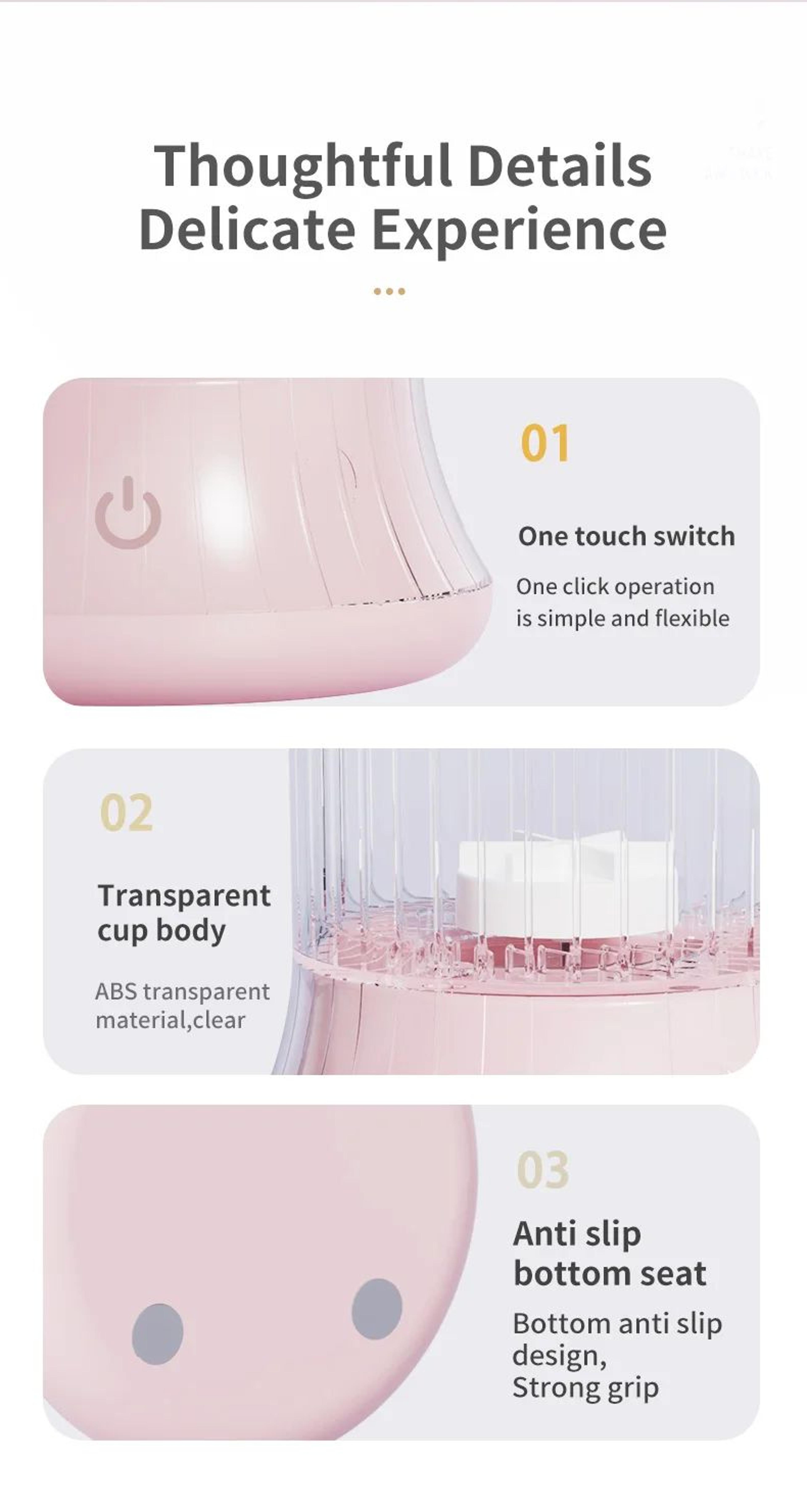 Electric Makeup Brush Cleaner With Drying Function 7
