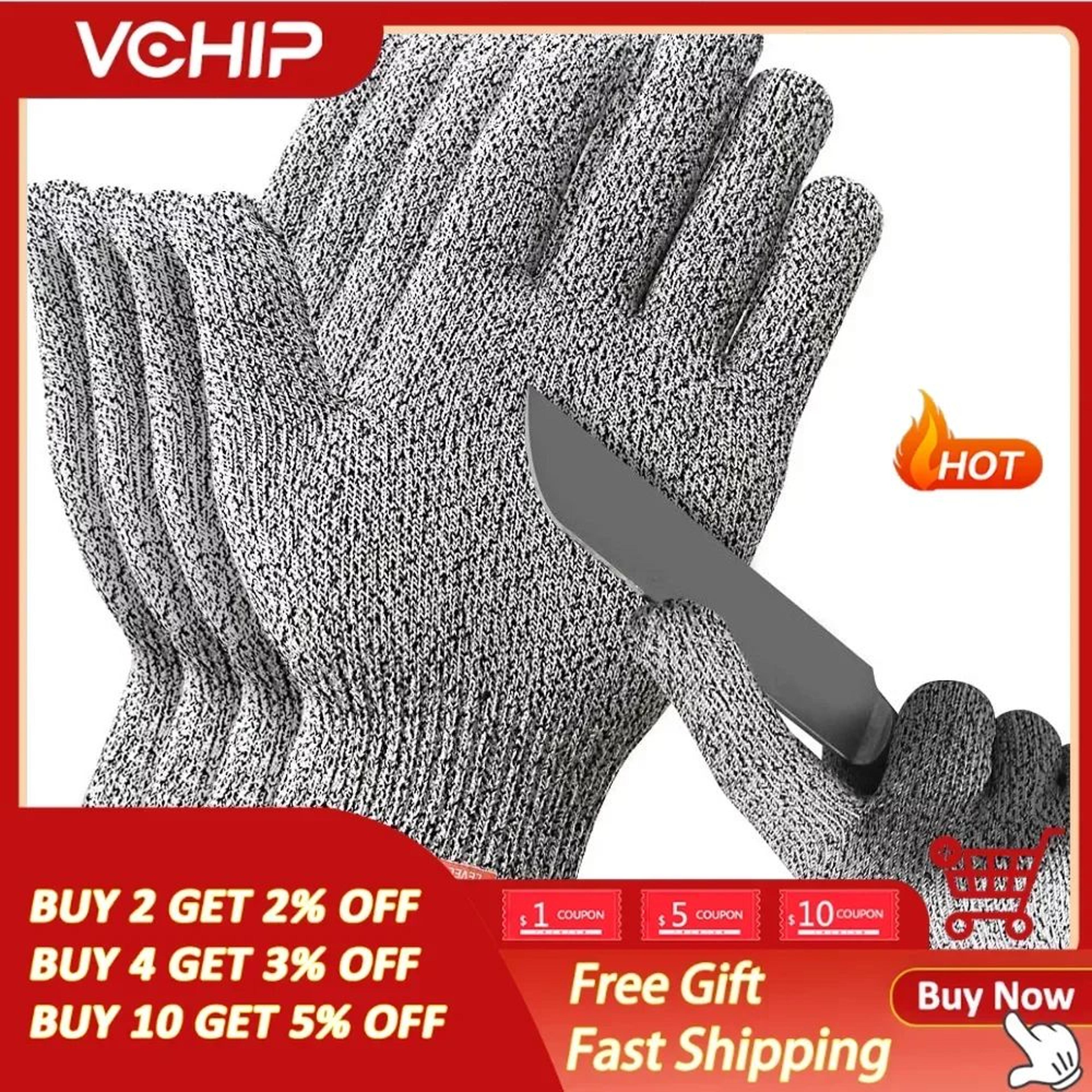 HPPE Level 5 Cut Resistant Safety Gloves 0
