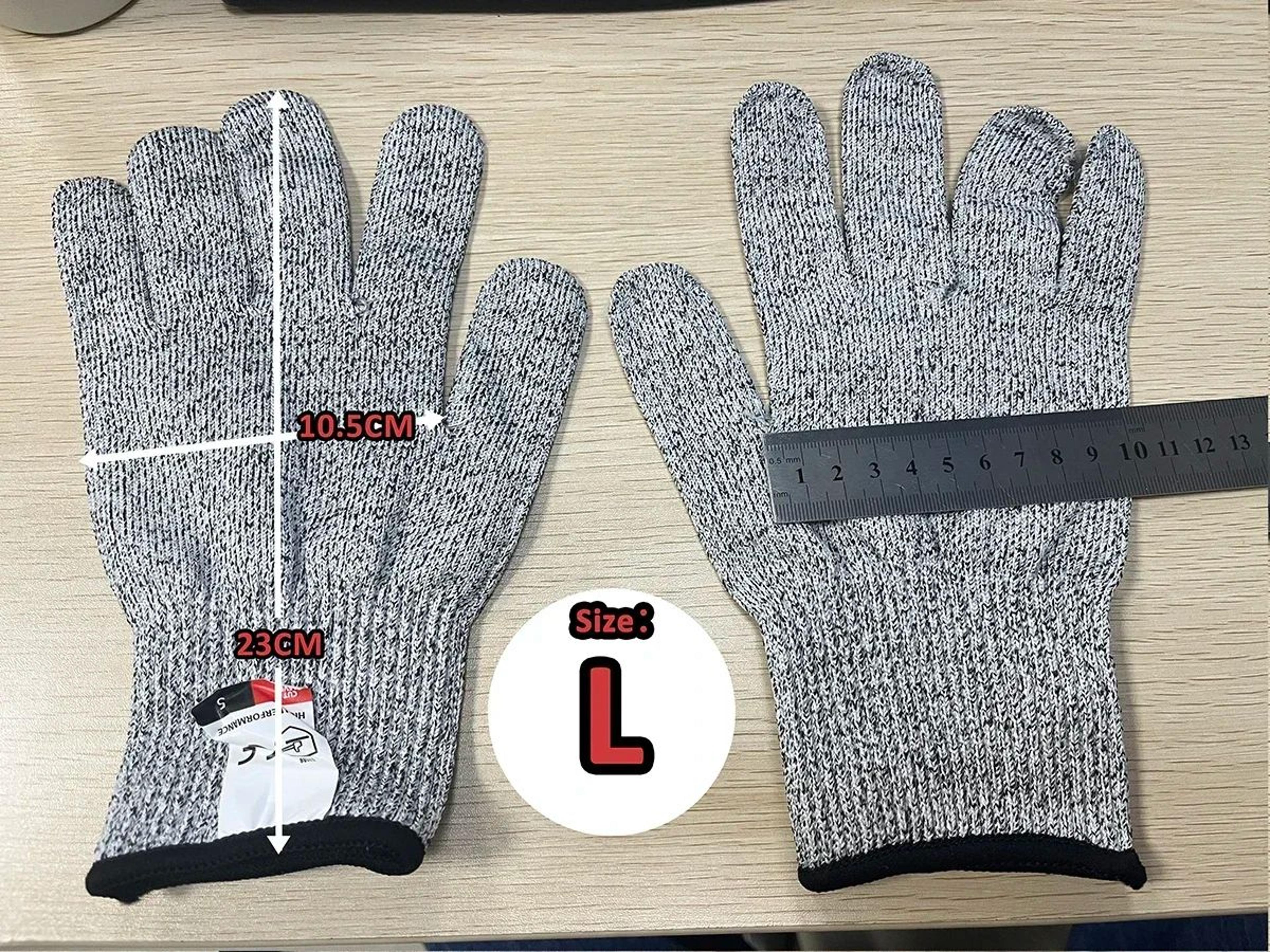 MultiPurpose HPPE Level 5 Cut Resistant Safety Gloves 10
