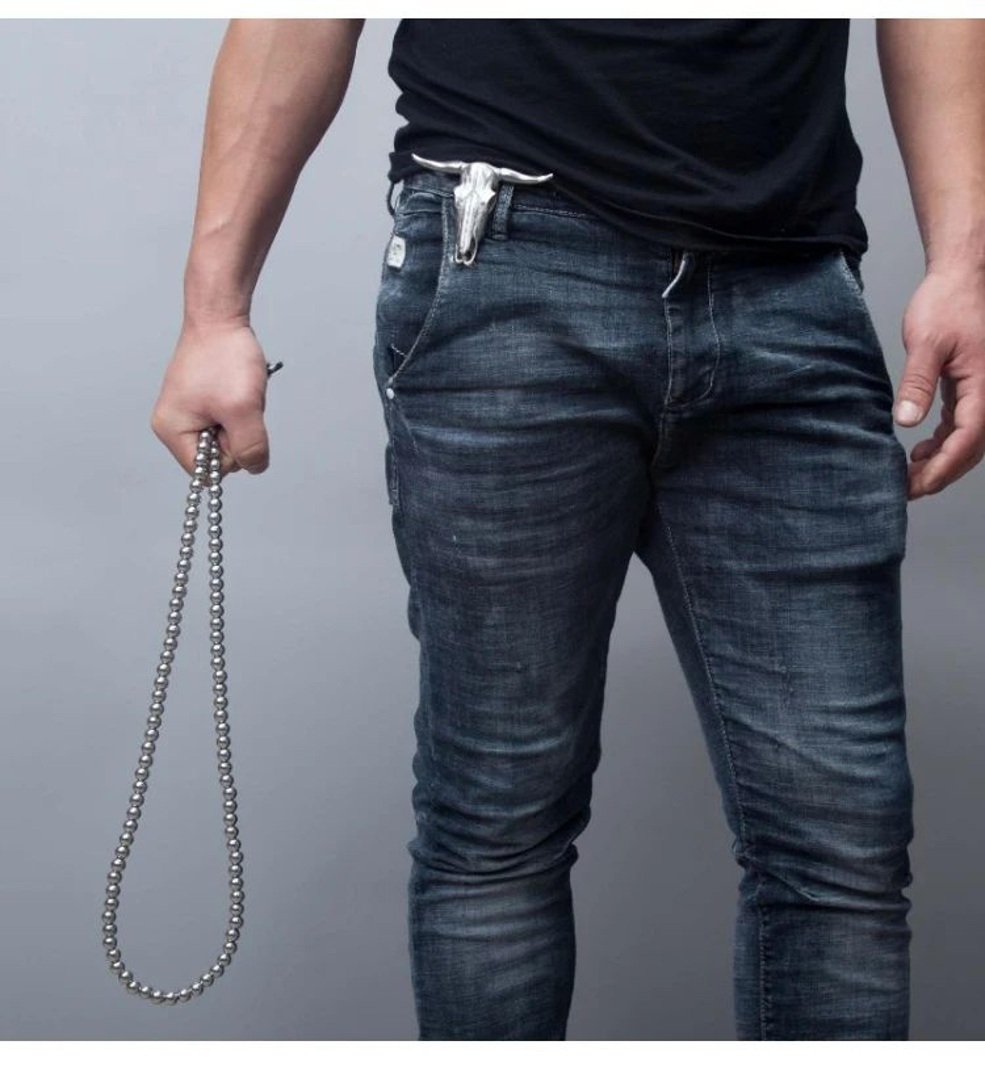 Tactical Buddha Beads Self Defense Necklace Chain 7