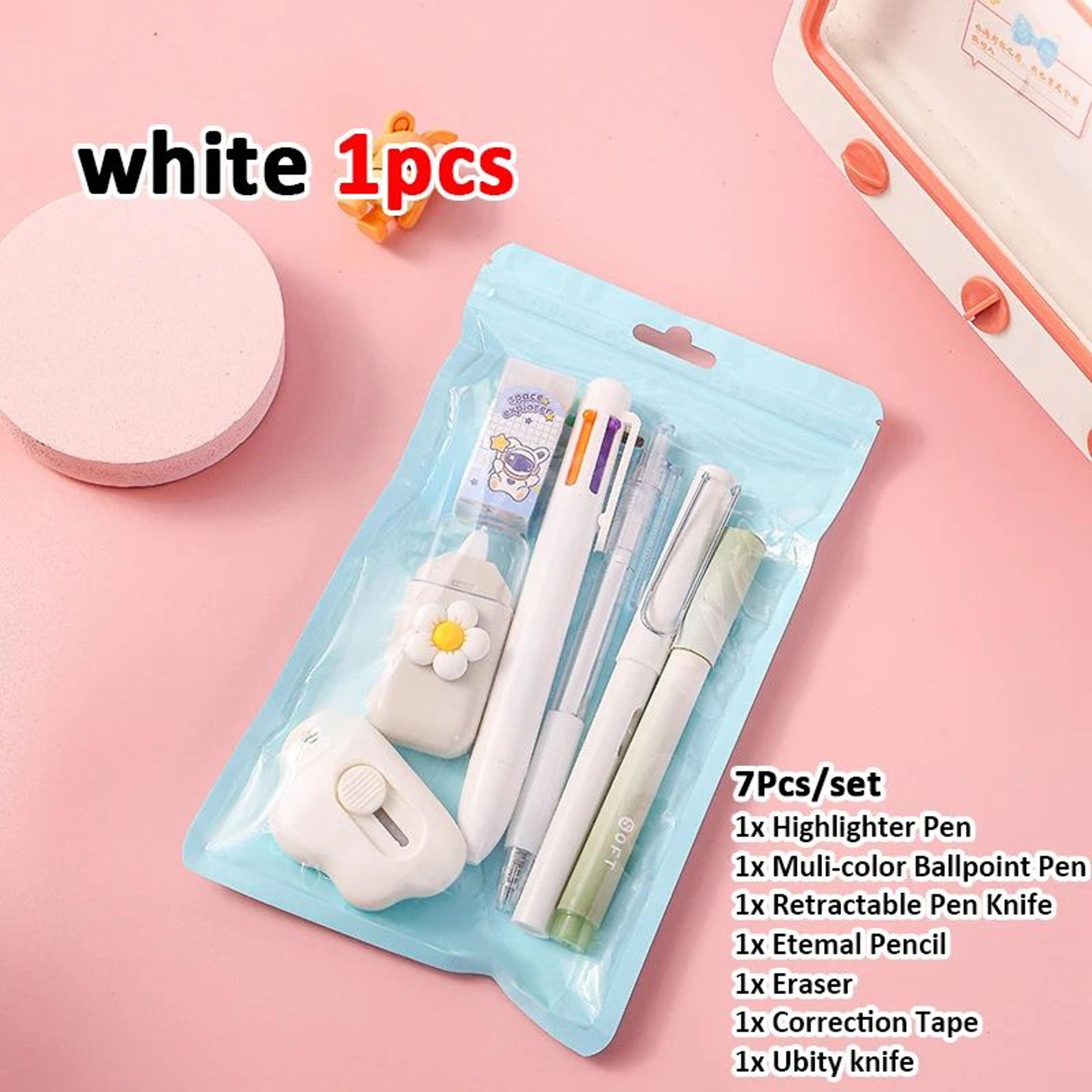7 In 1 Cute Stationery Set For School And Gifts 10