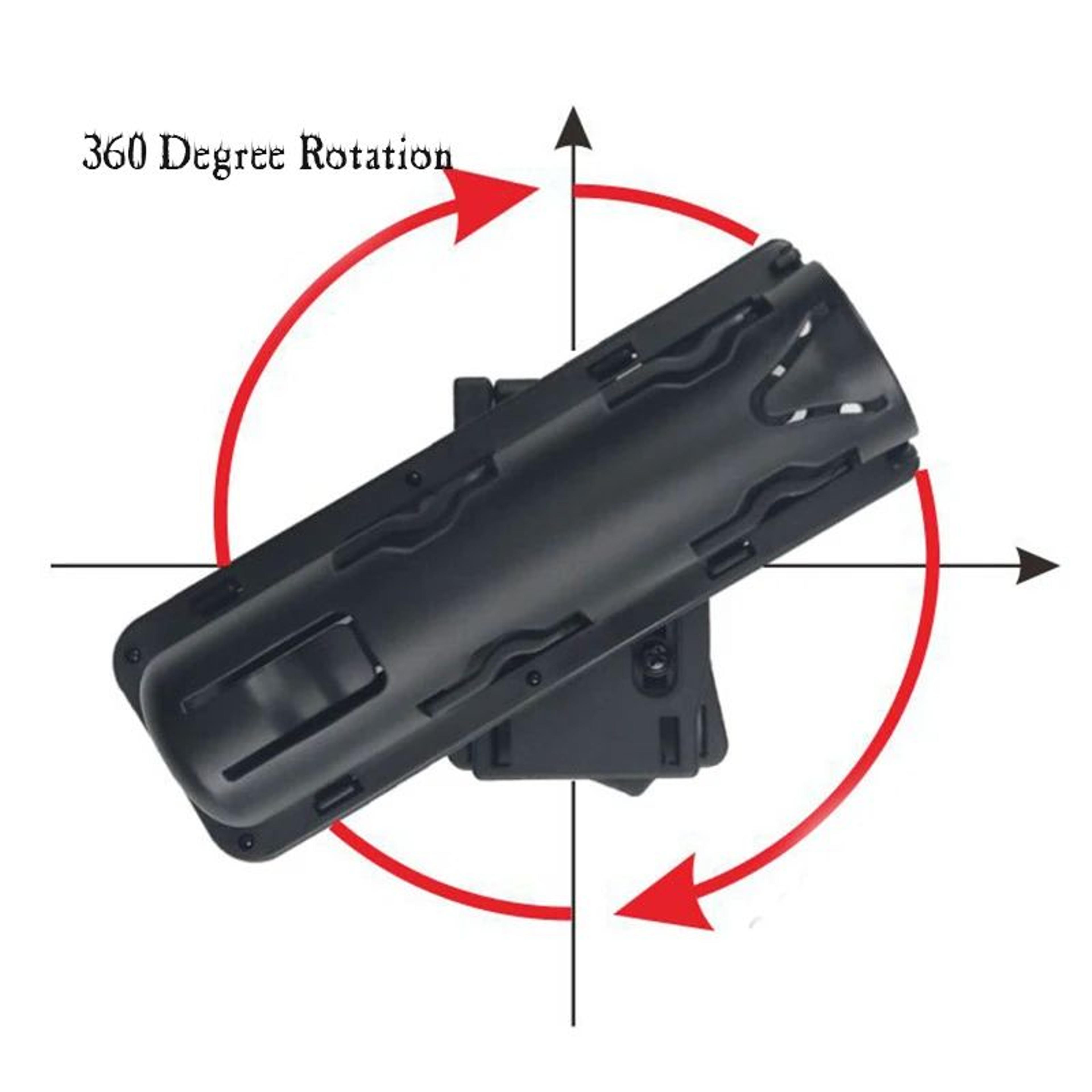 360 Degree Rotating Baton Holder Holster 6