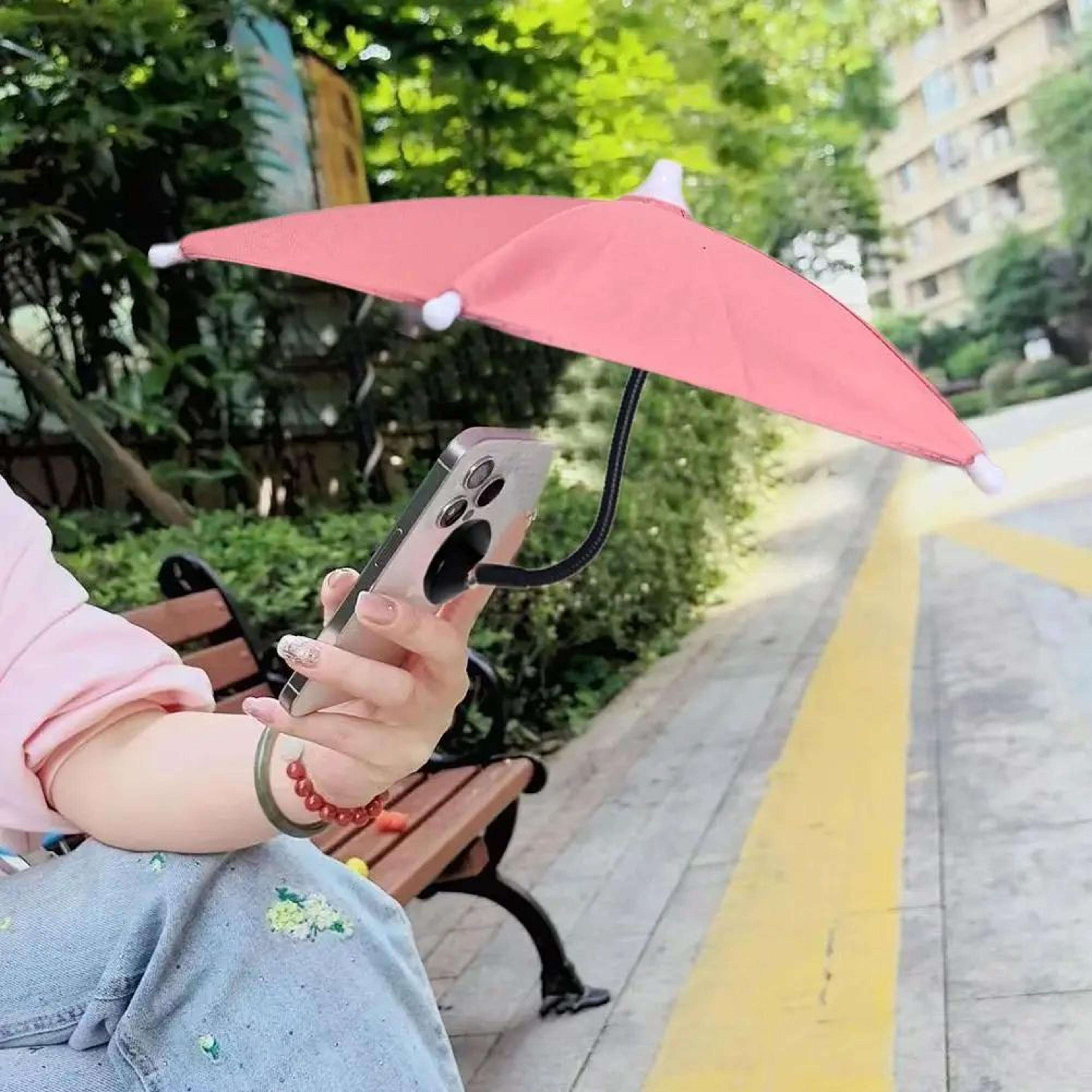 Magnetic Phone Sun Shade Umbrella 10