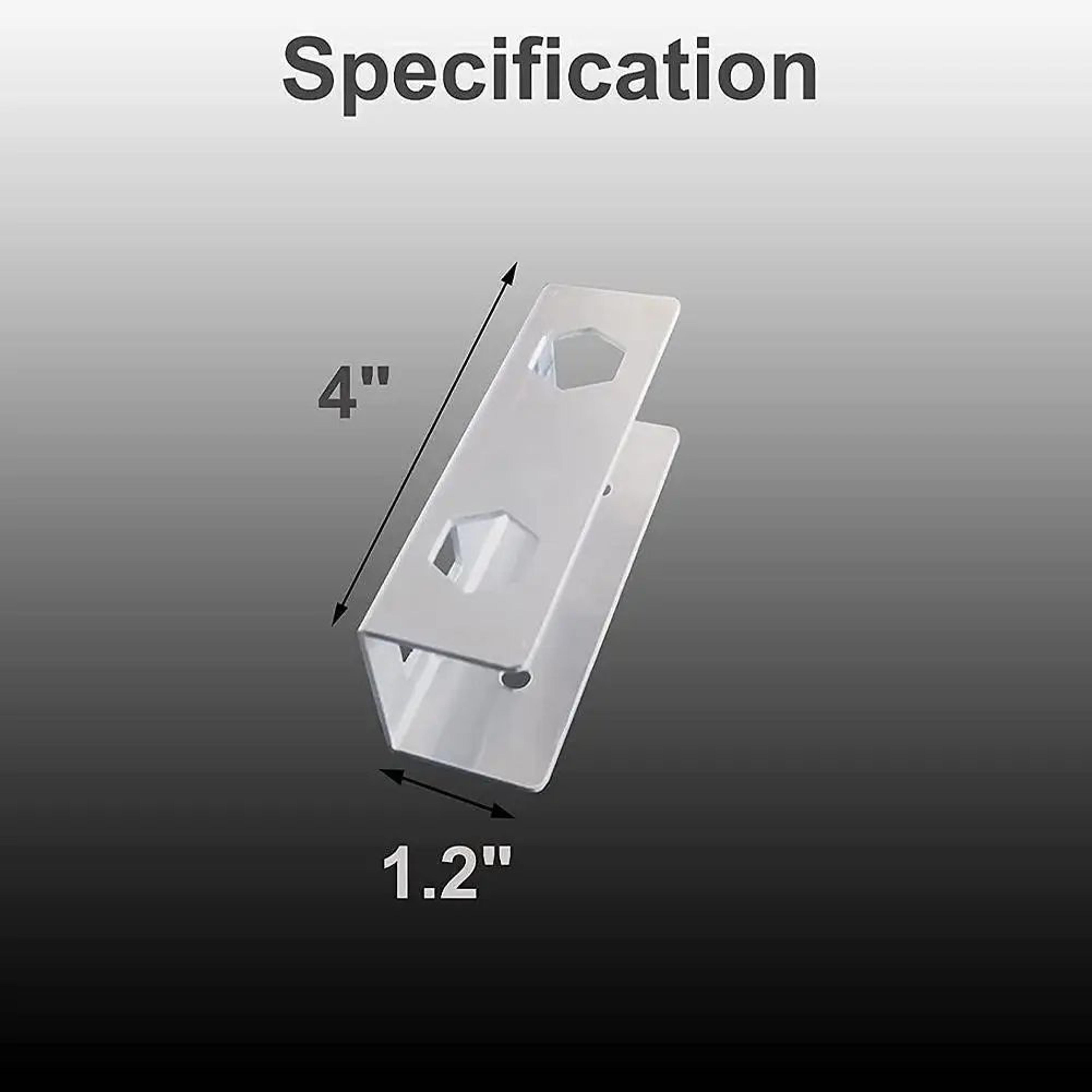 Under Desk Laptop Holder Storage Bracket 6