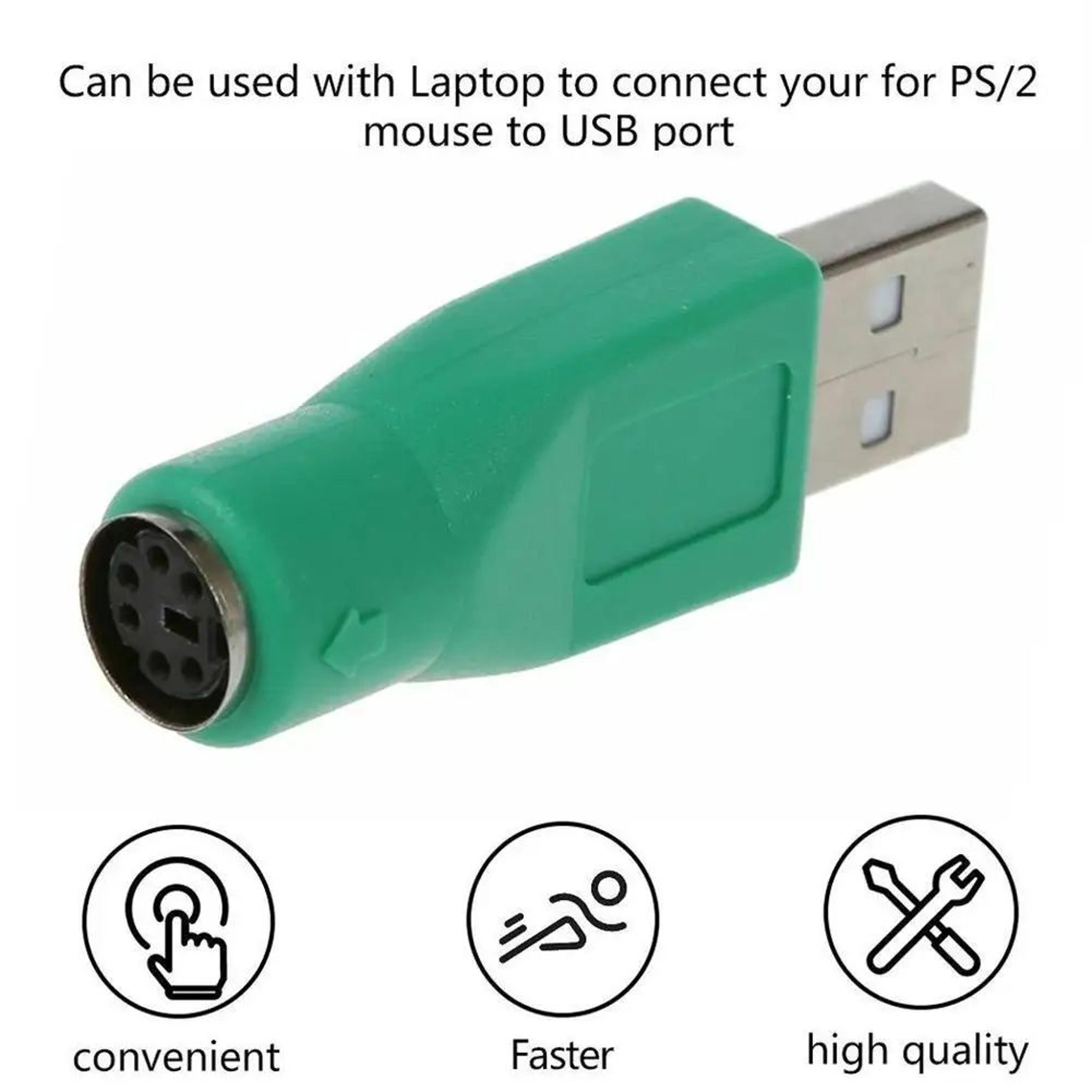 USB To PS2 Keyboard Mouse Adapter 4