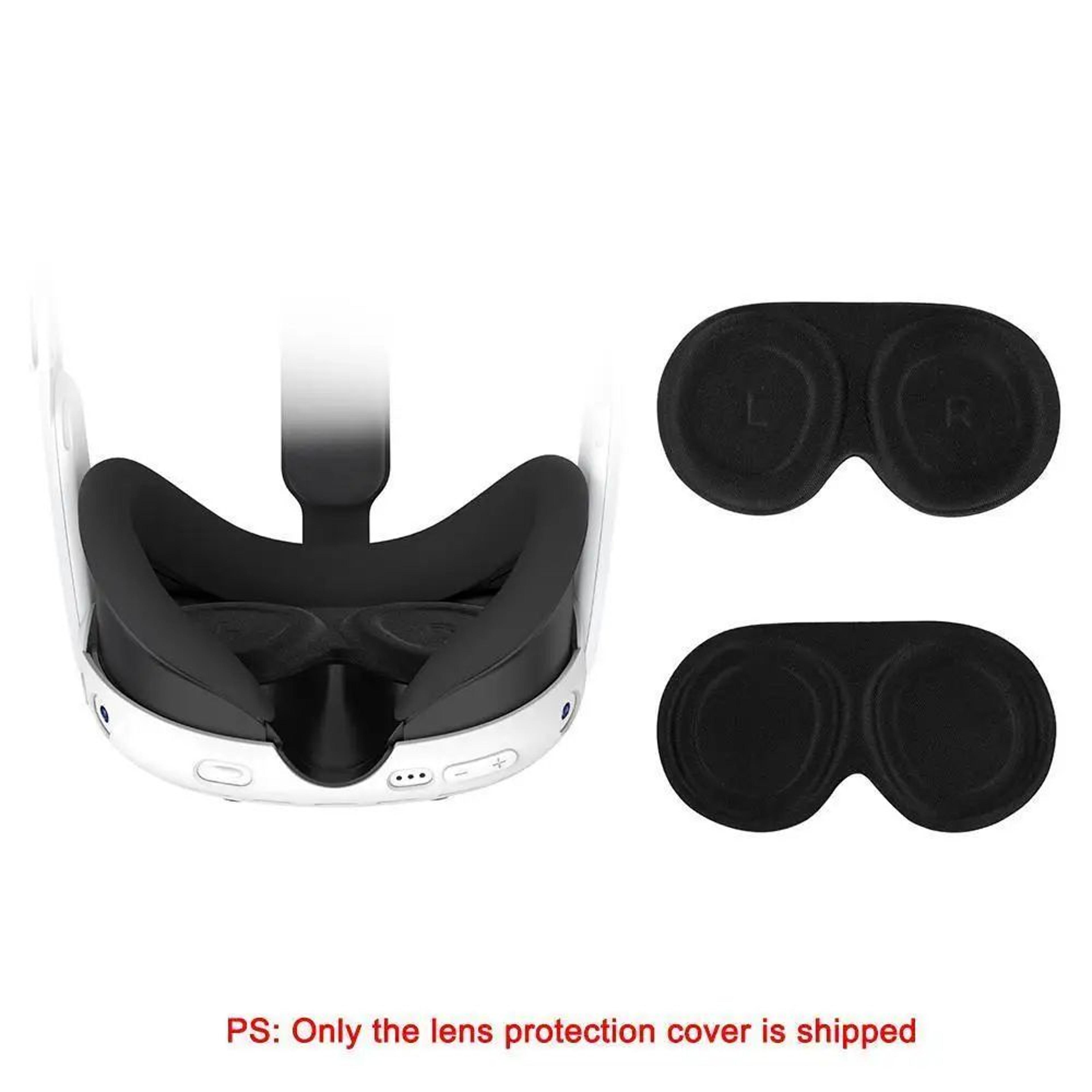 vr lens protector cover for meta quest 3 anti scratch cap