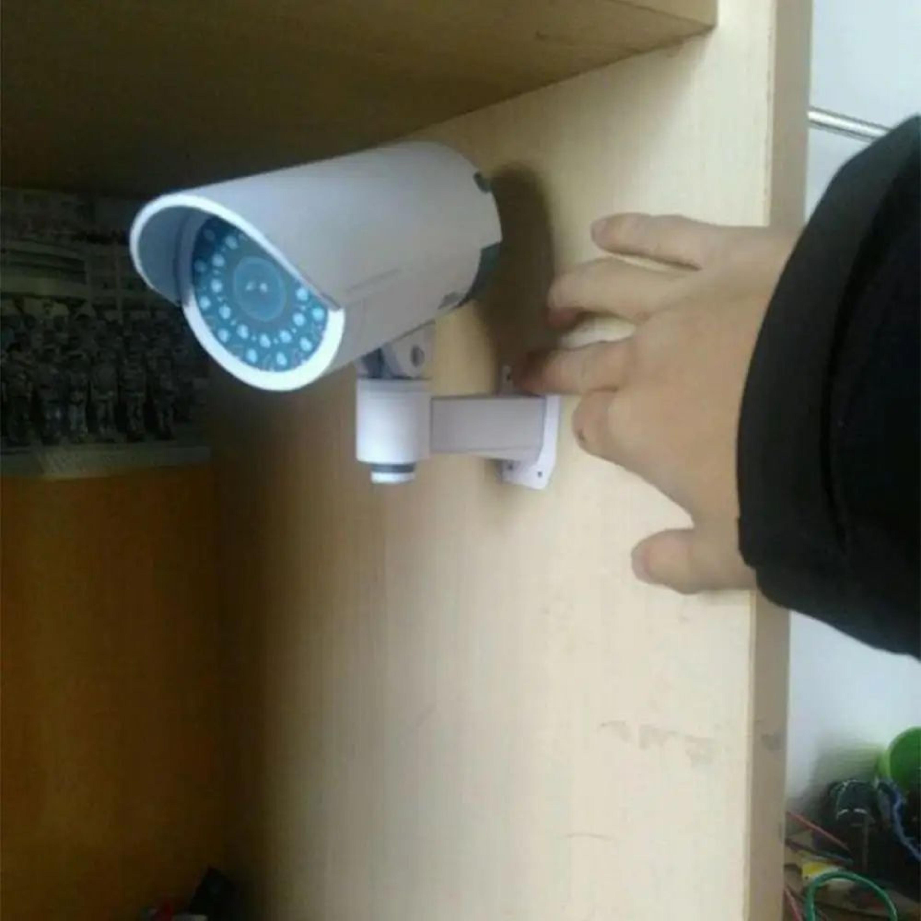Dummy CCTV Camera With LED Security Light 3