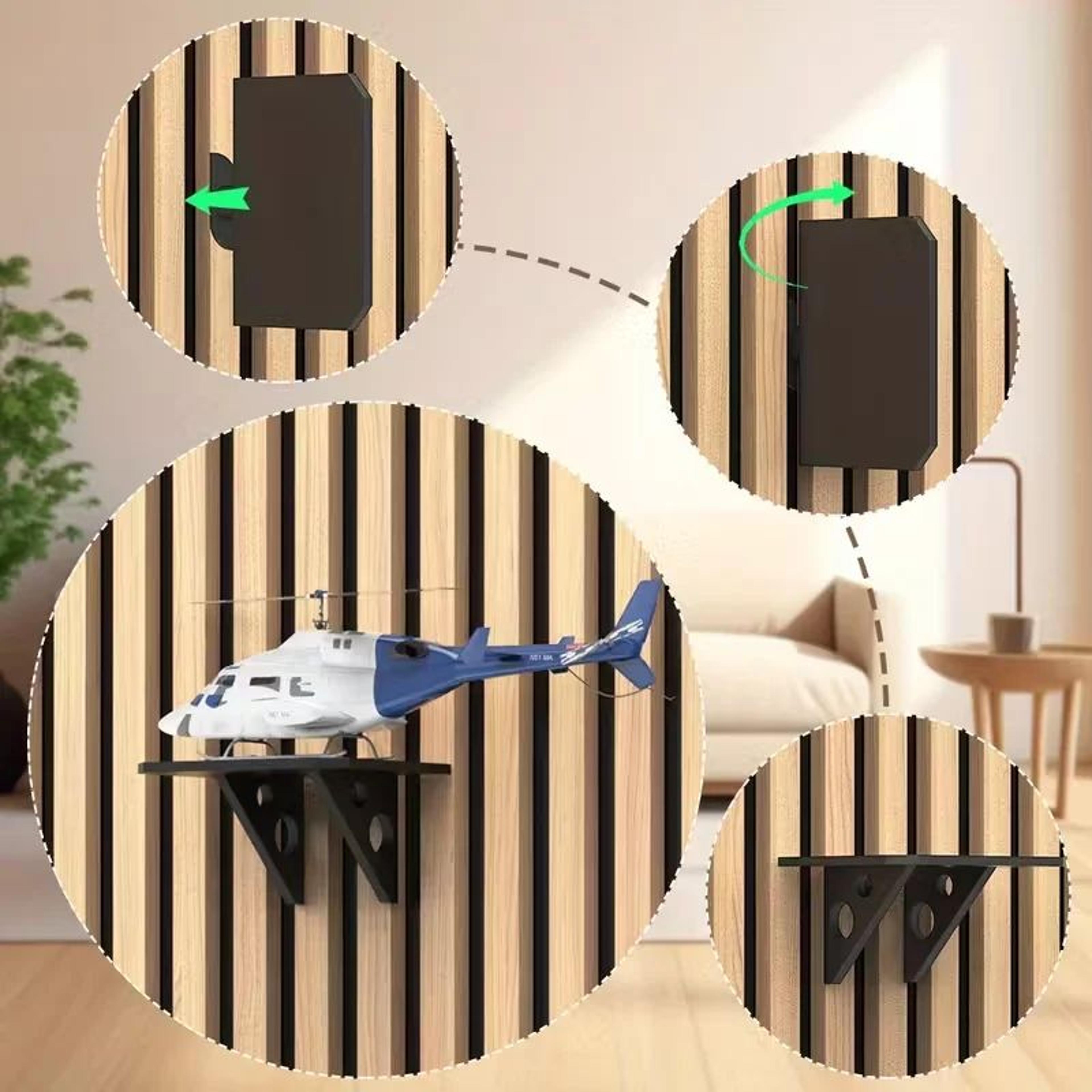 Sound Absorbing Panel Bracket Holder 1