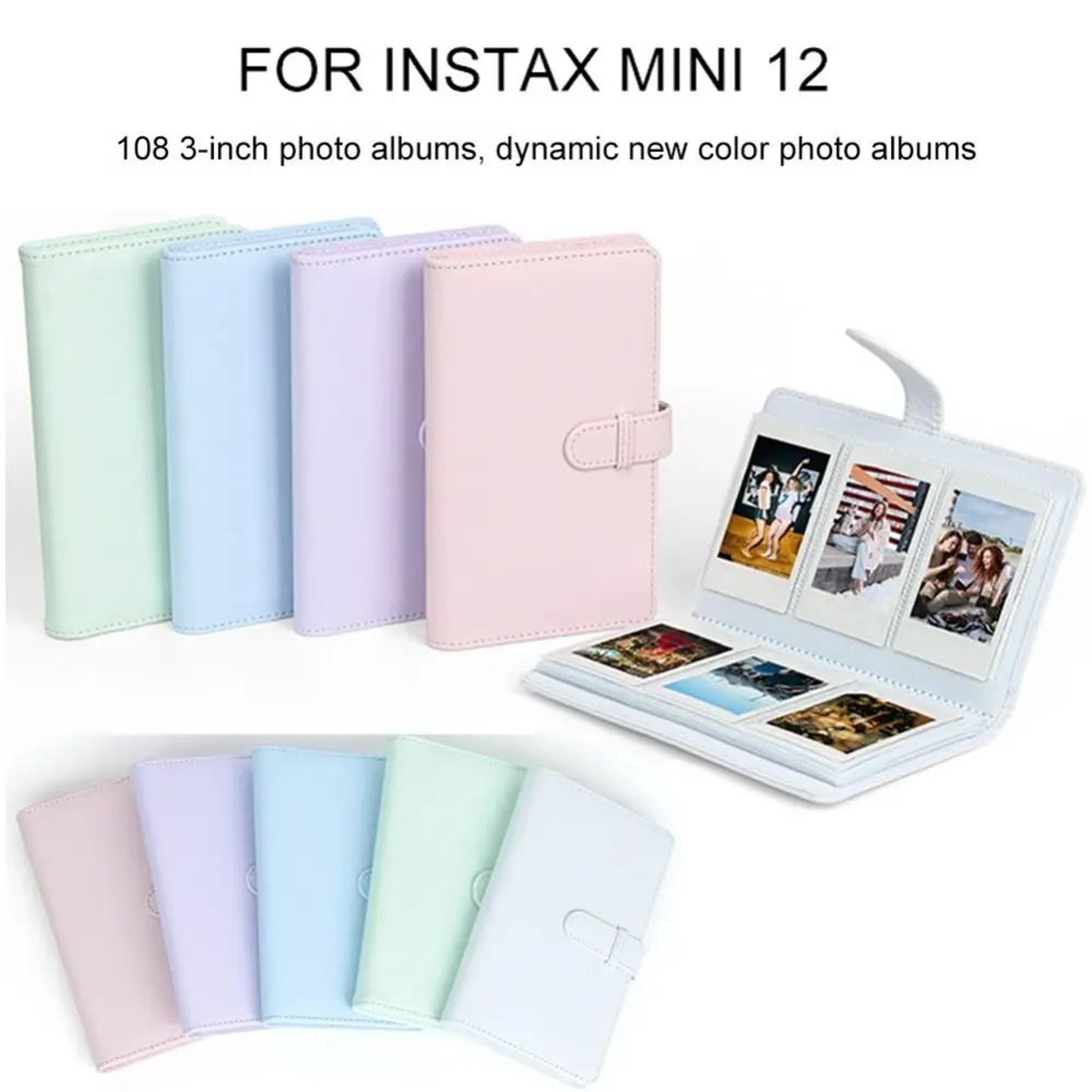 pu leather instax mini photo album 108 pockets