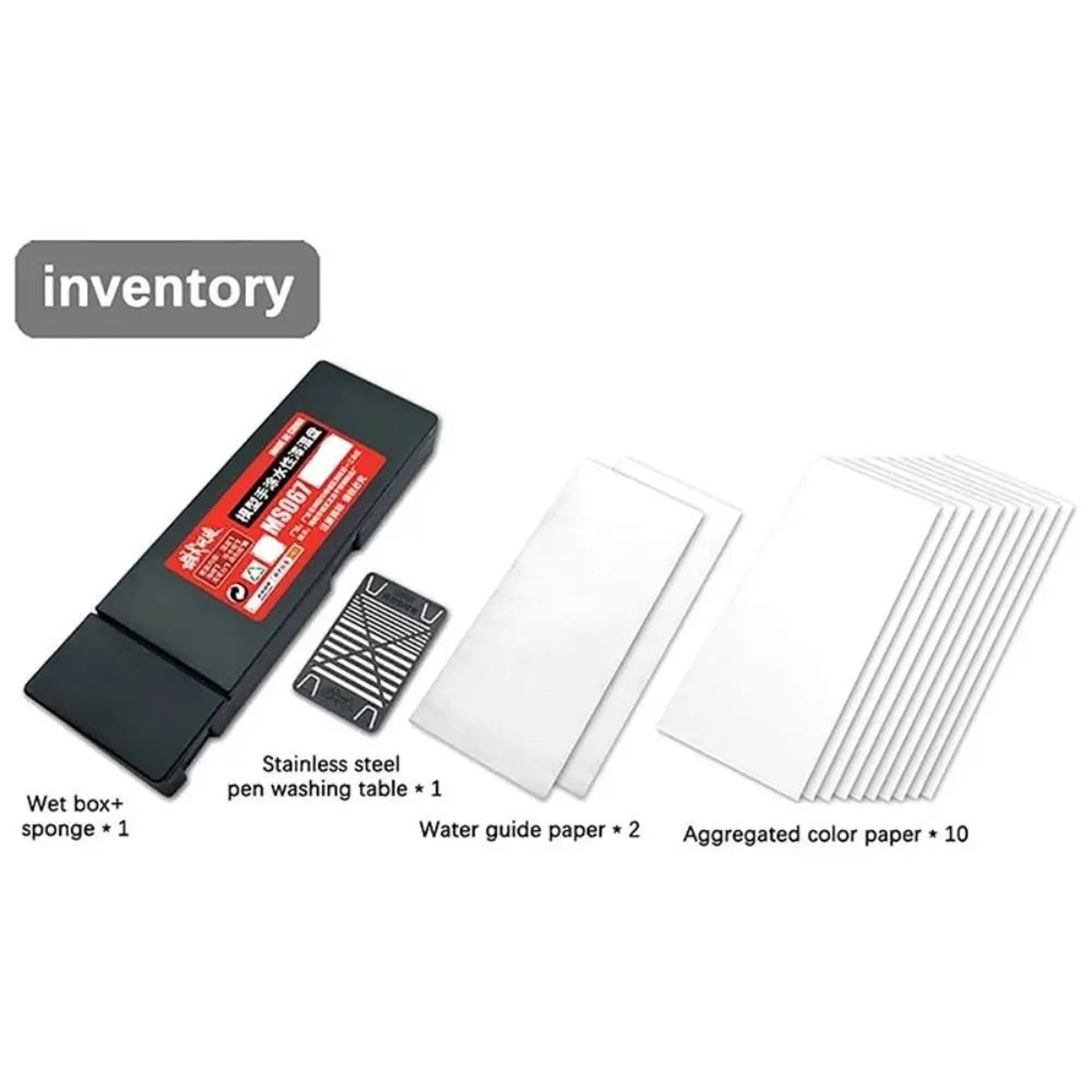 Portable Wet Palette Acrylic Painting Kit 10