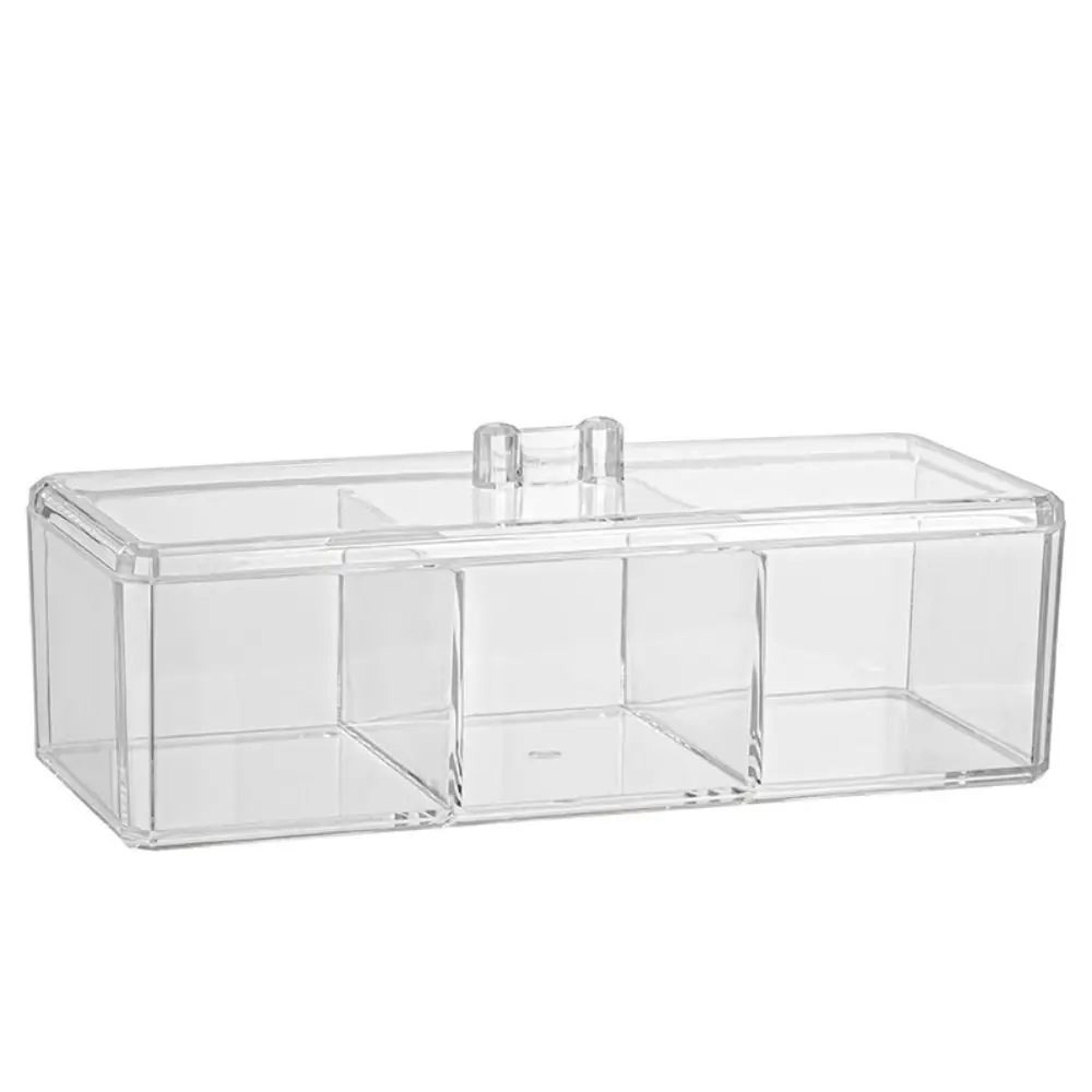 Acrylic Tea Bag Organizer Transparent Storage Box 13