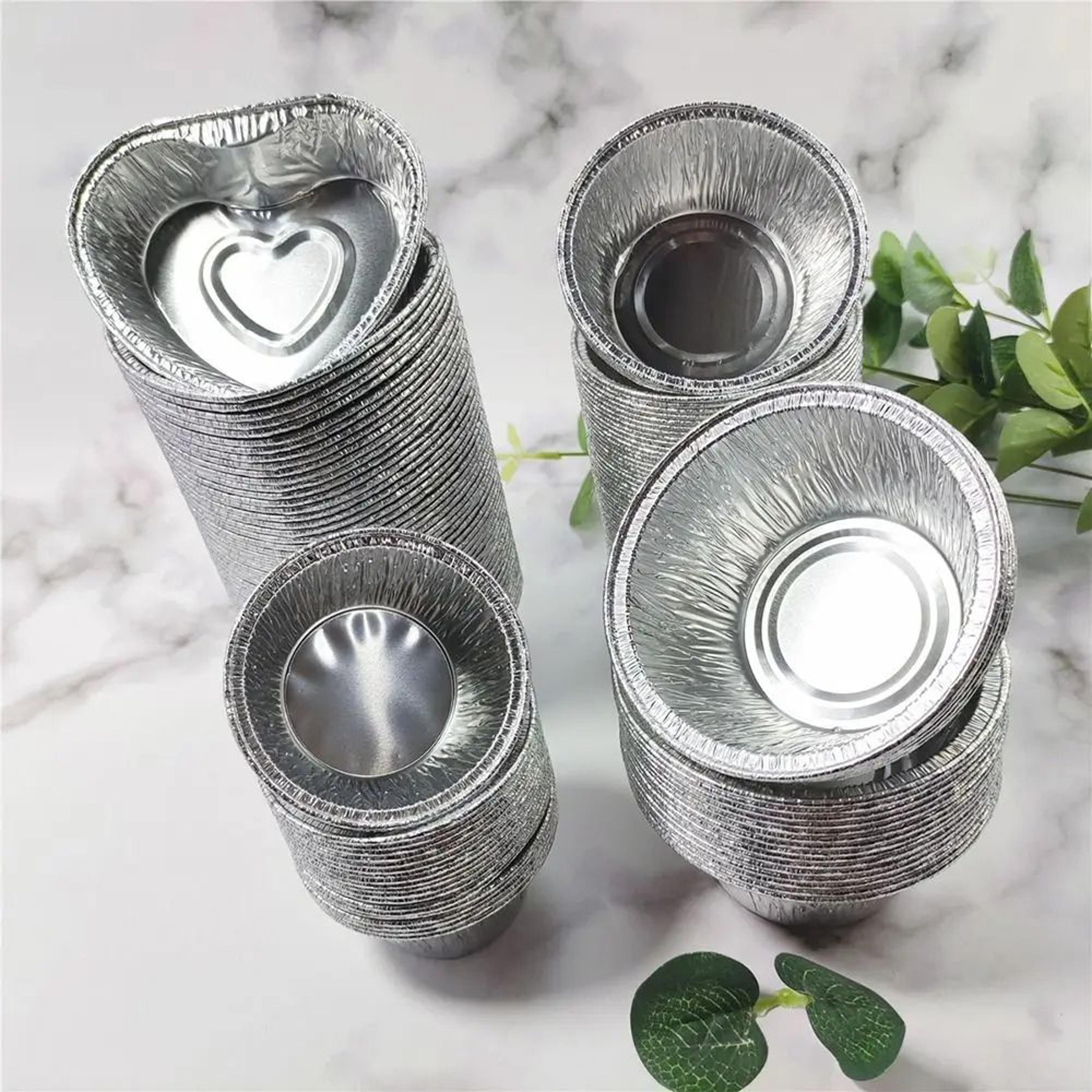 Foil Cupcake Liners Non Stick Muffin Cups Set 4