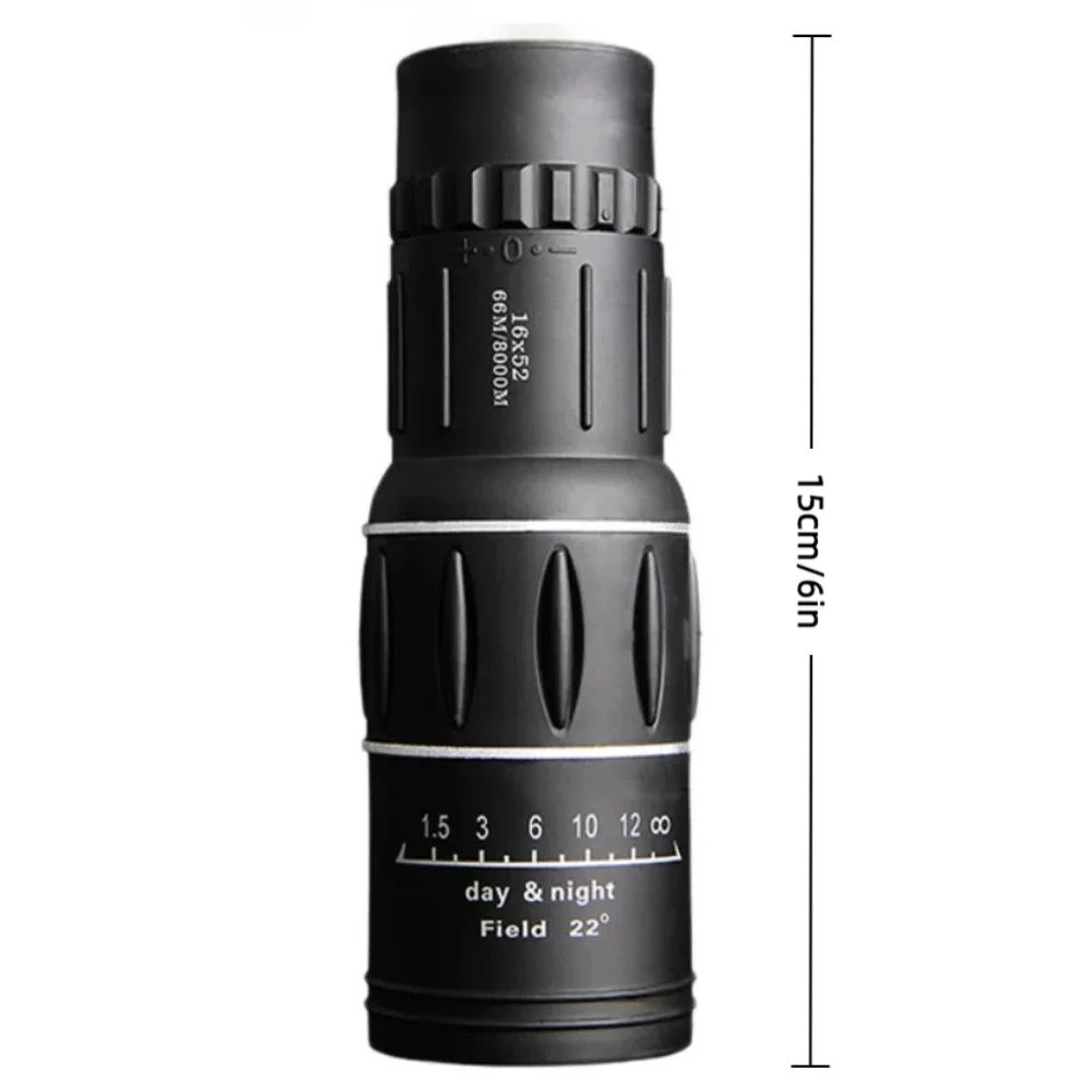 16x52 High Power Monocular Telescope Dual Focus 4