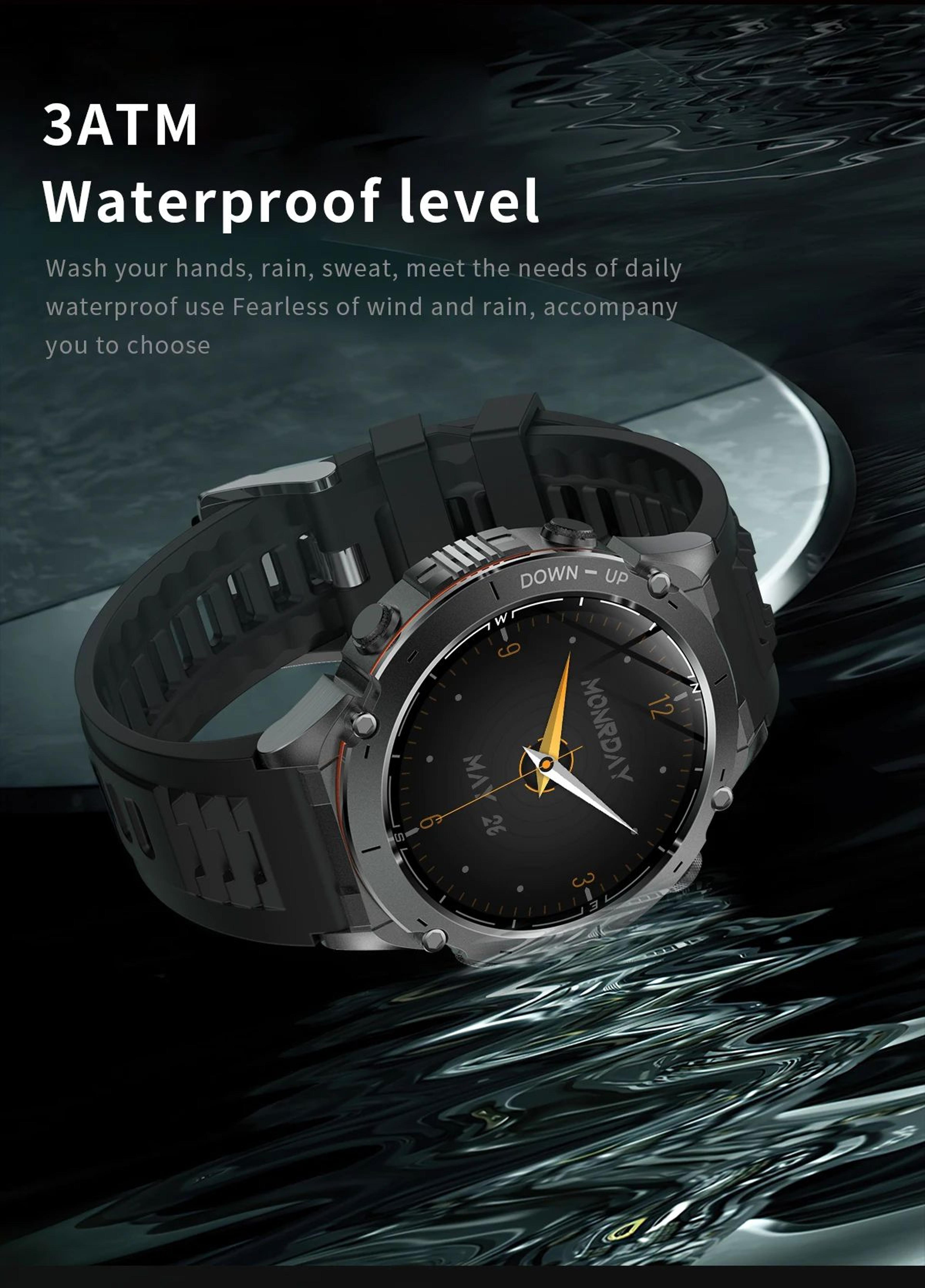 Stratos 4 GPS Smartwatch AMOLED HD Compass Altimeter Call 7