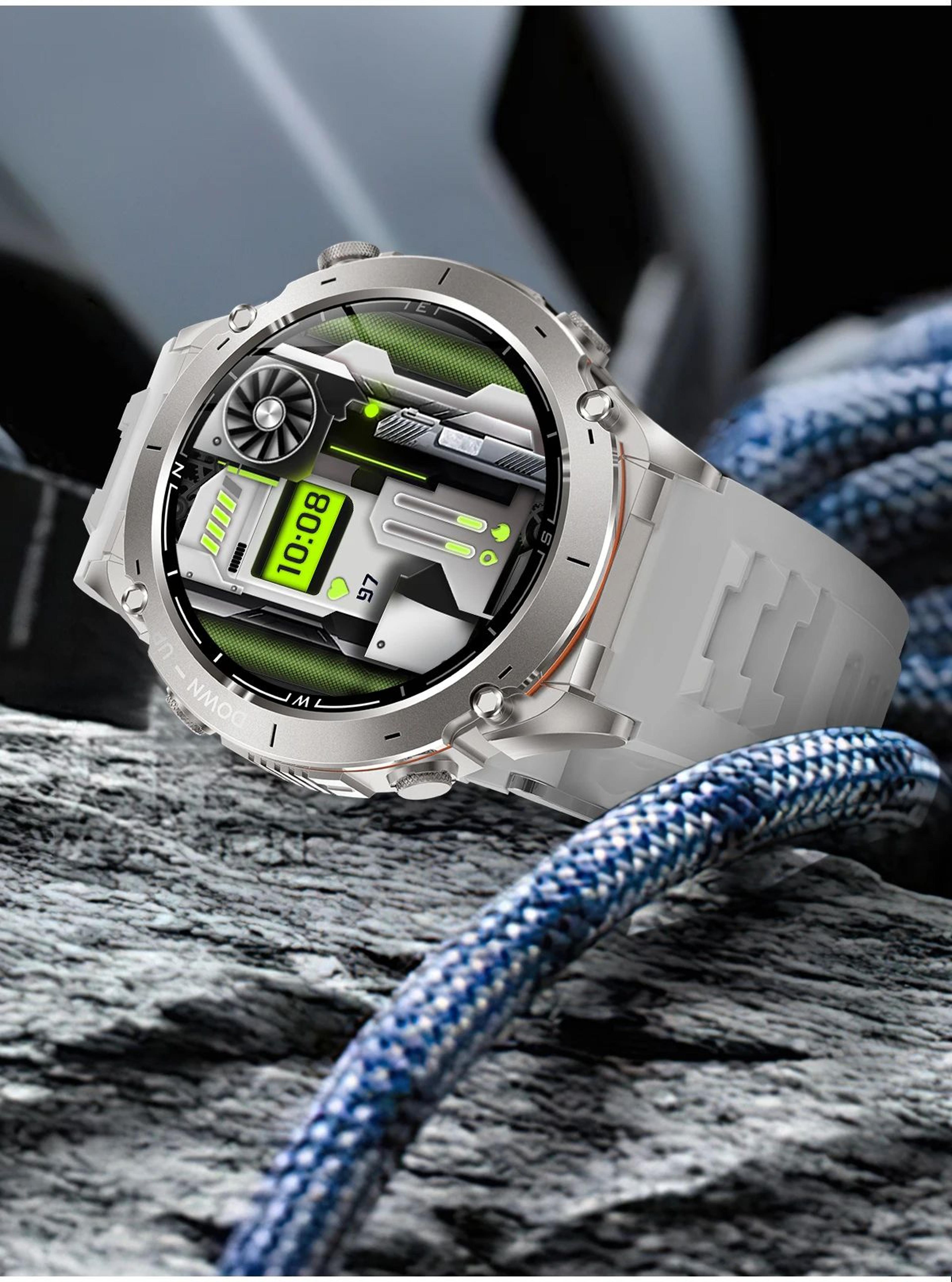 Stratos 4 GPS Smartwatch AMOLED HD Compass Altimeter Call 9