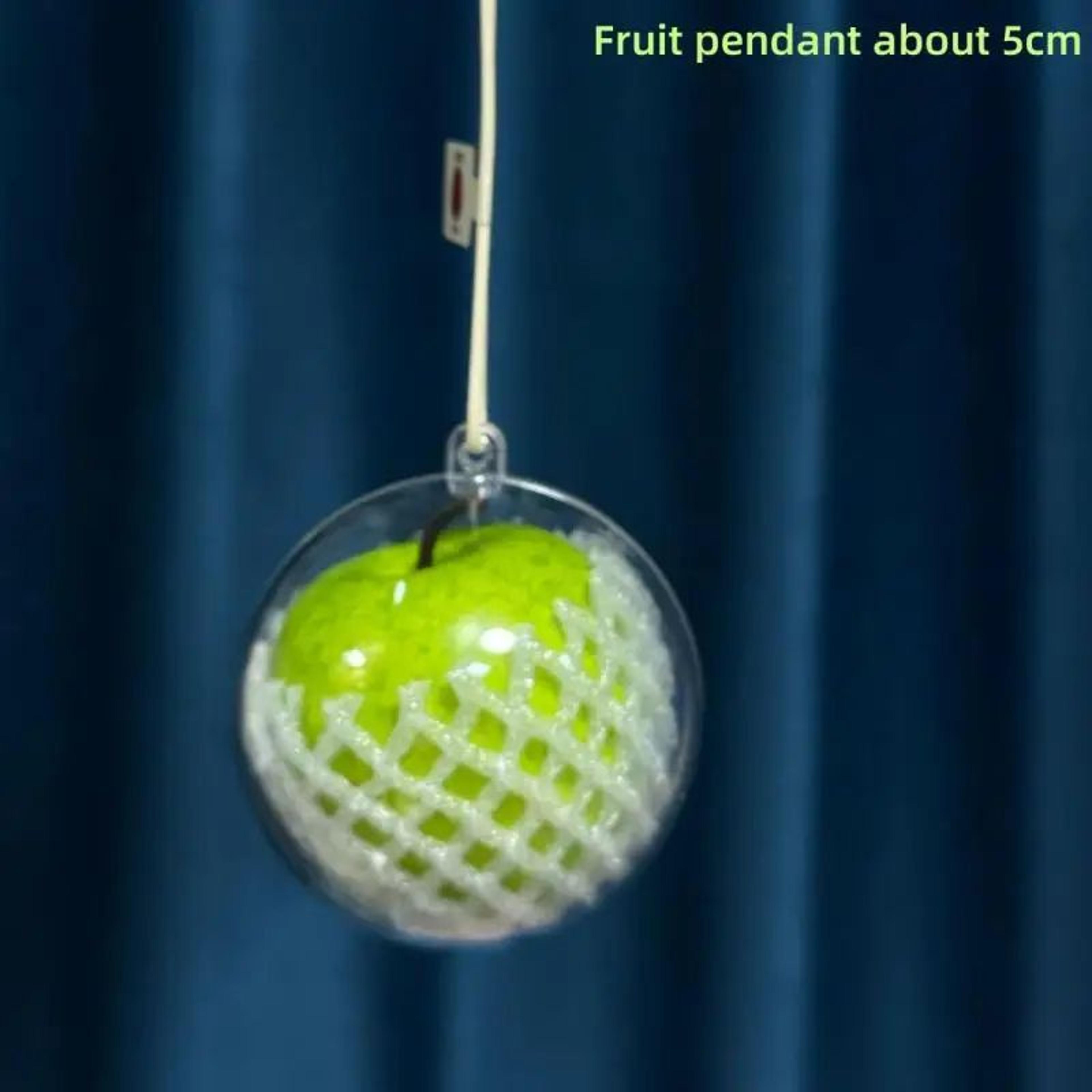 Cute Simulated Fruit Keychain Foam Pendant Bag Charm 7