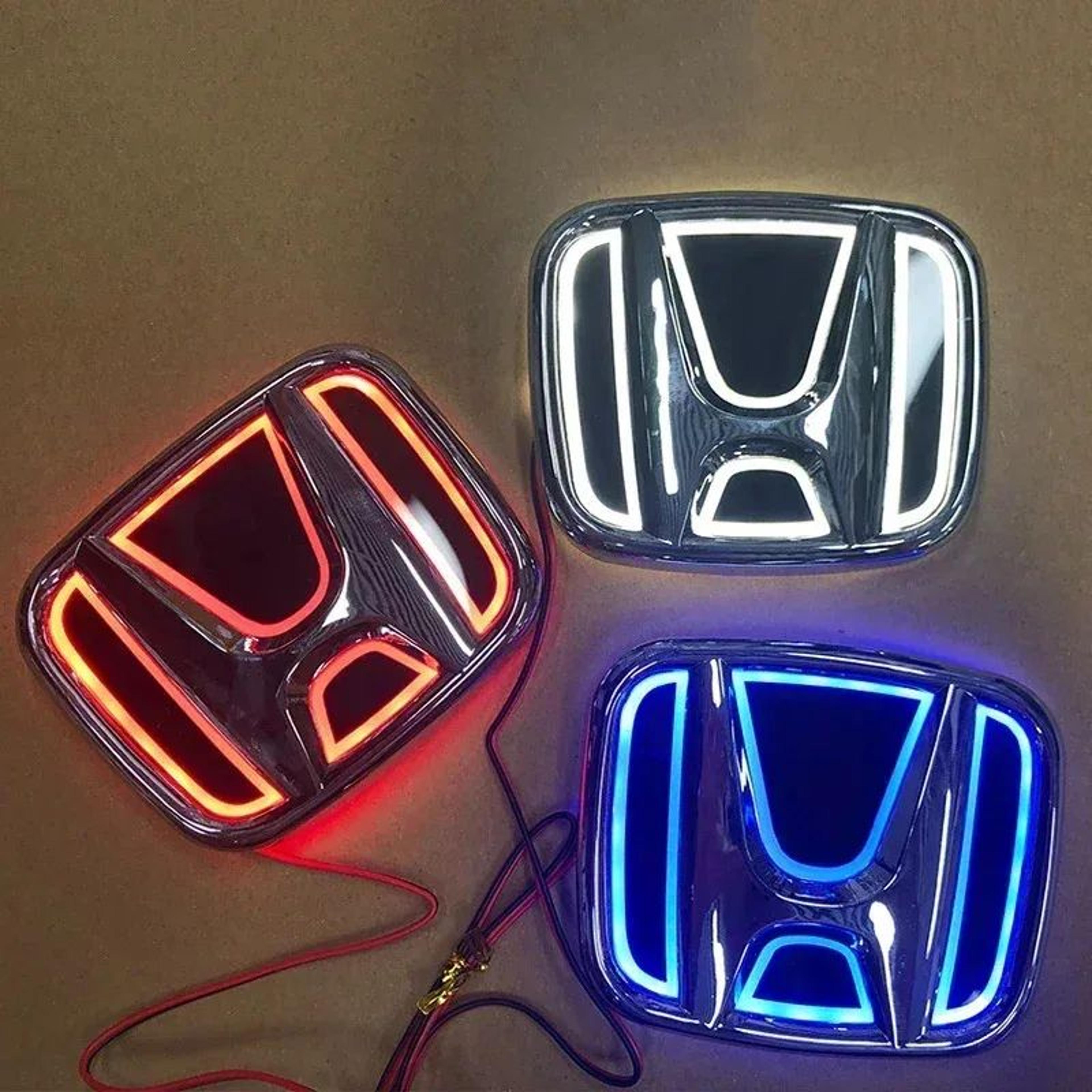 Honda LED Emblem Light Badge 0