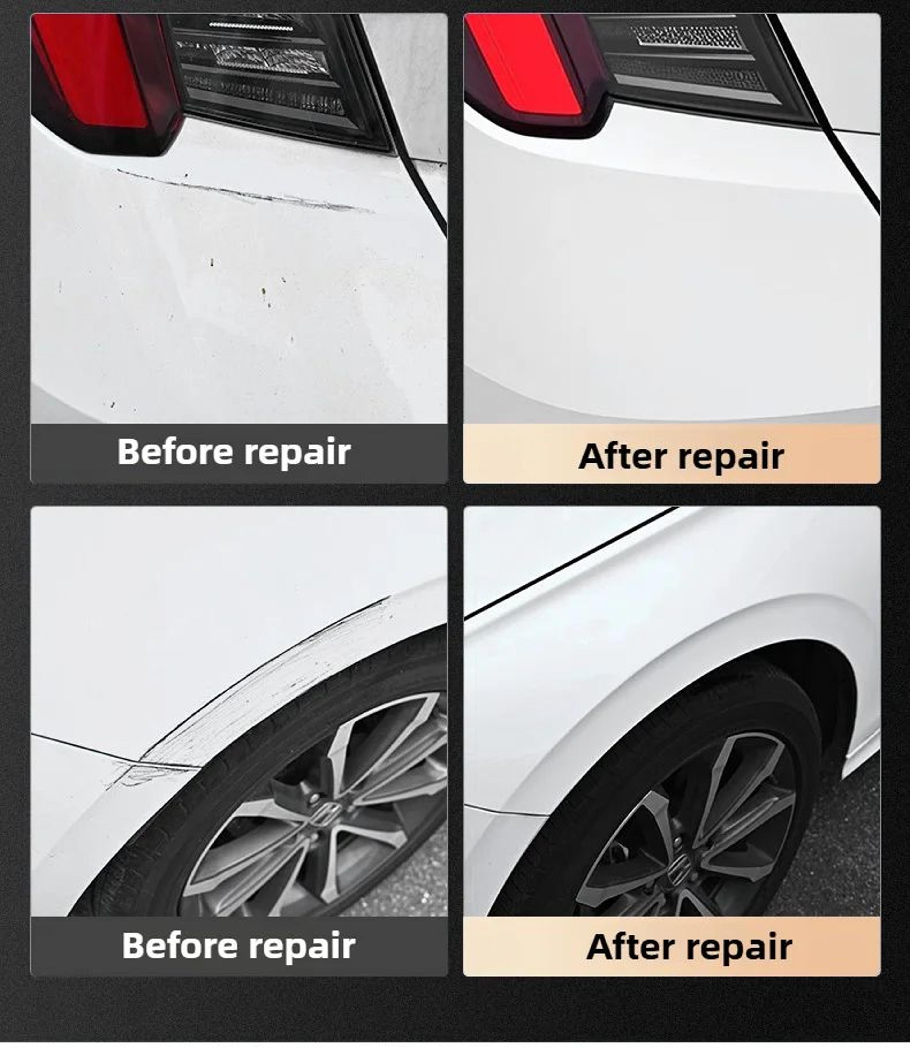 Tesla Car Scratch Repair Paint Pen Kit 8