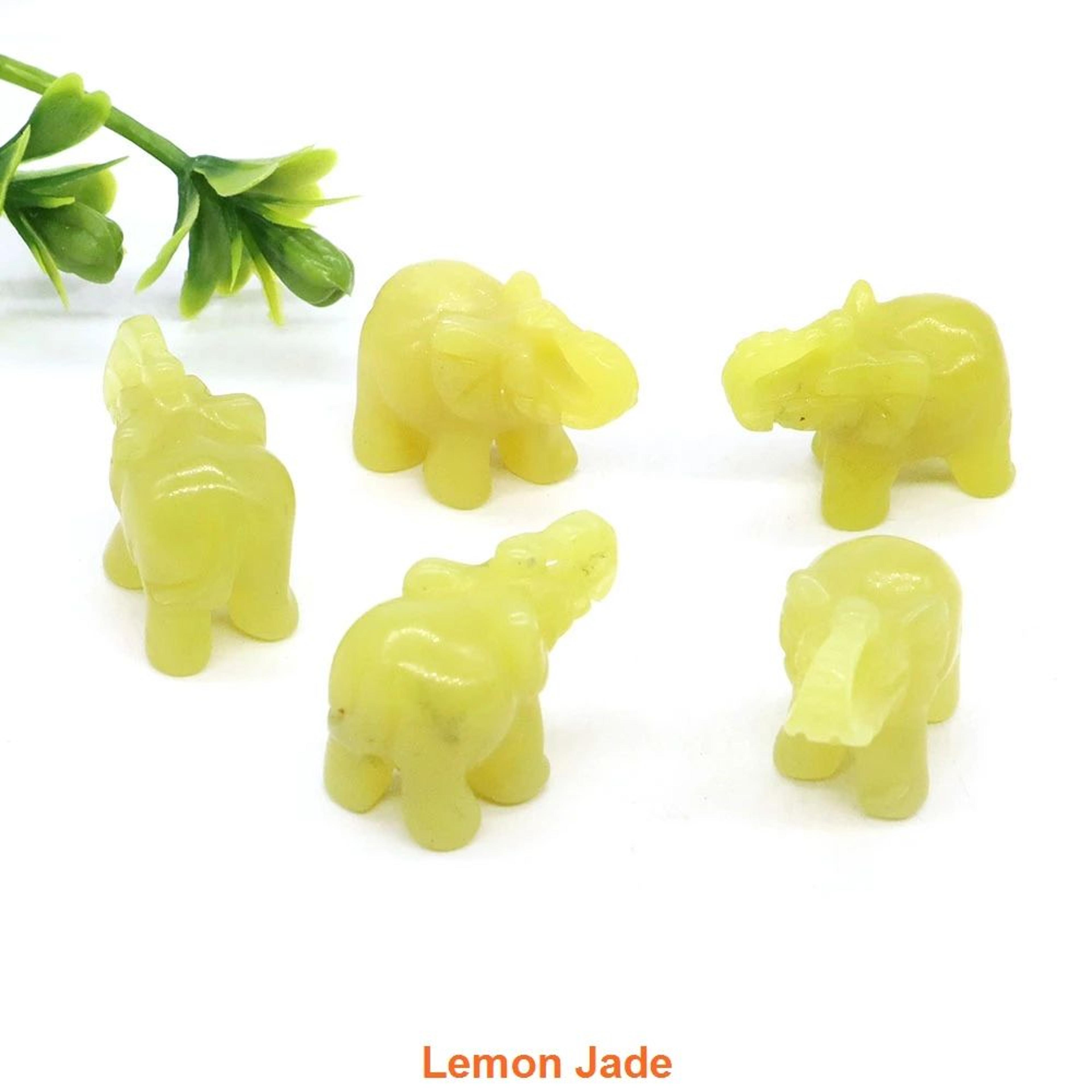Mini Crystal Elephant Healing Figurine 20
