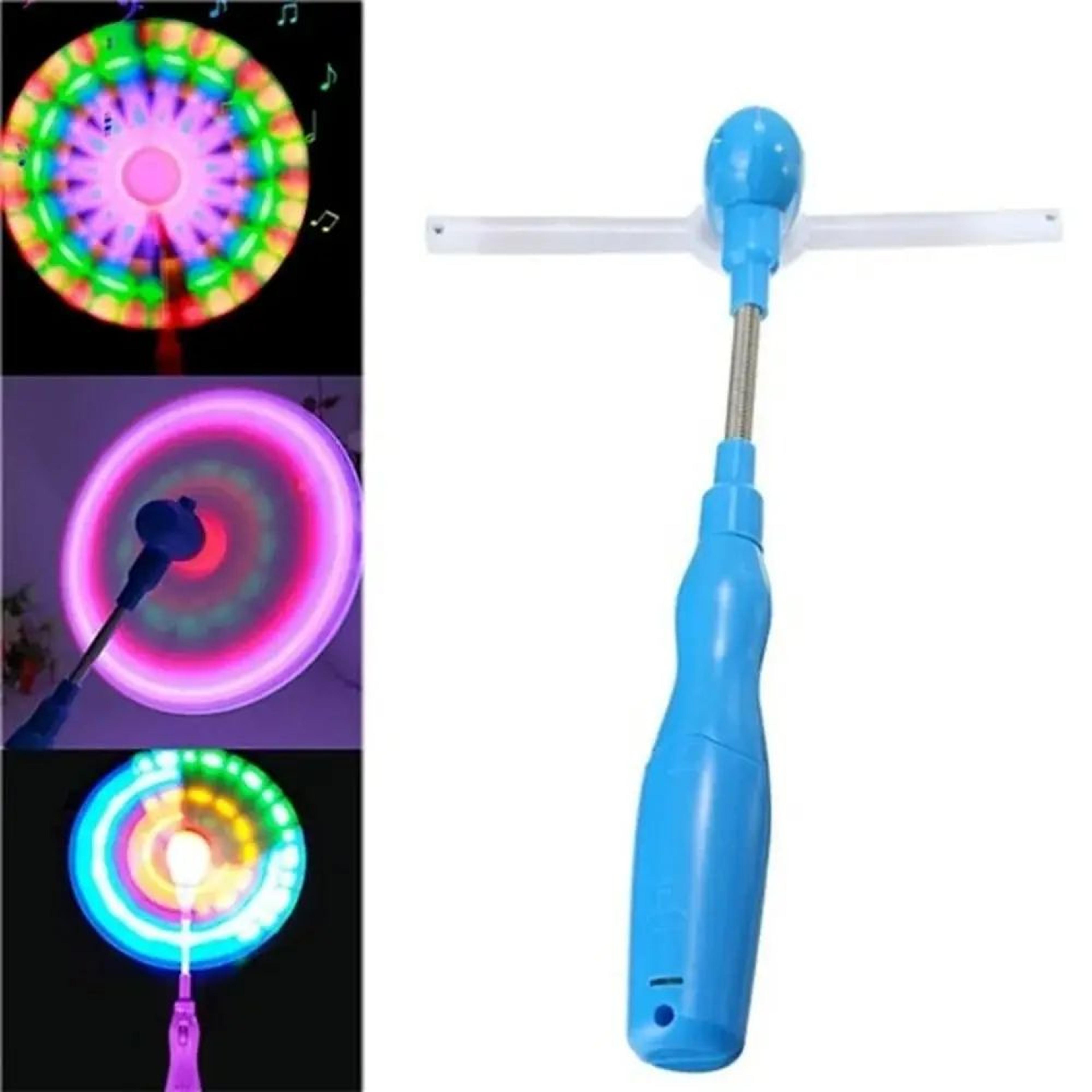 LED Music Windmill Spinner Light Toy 0