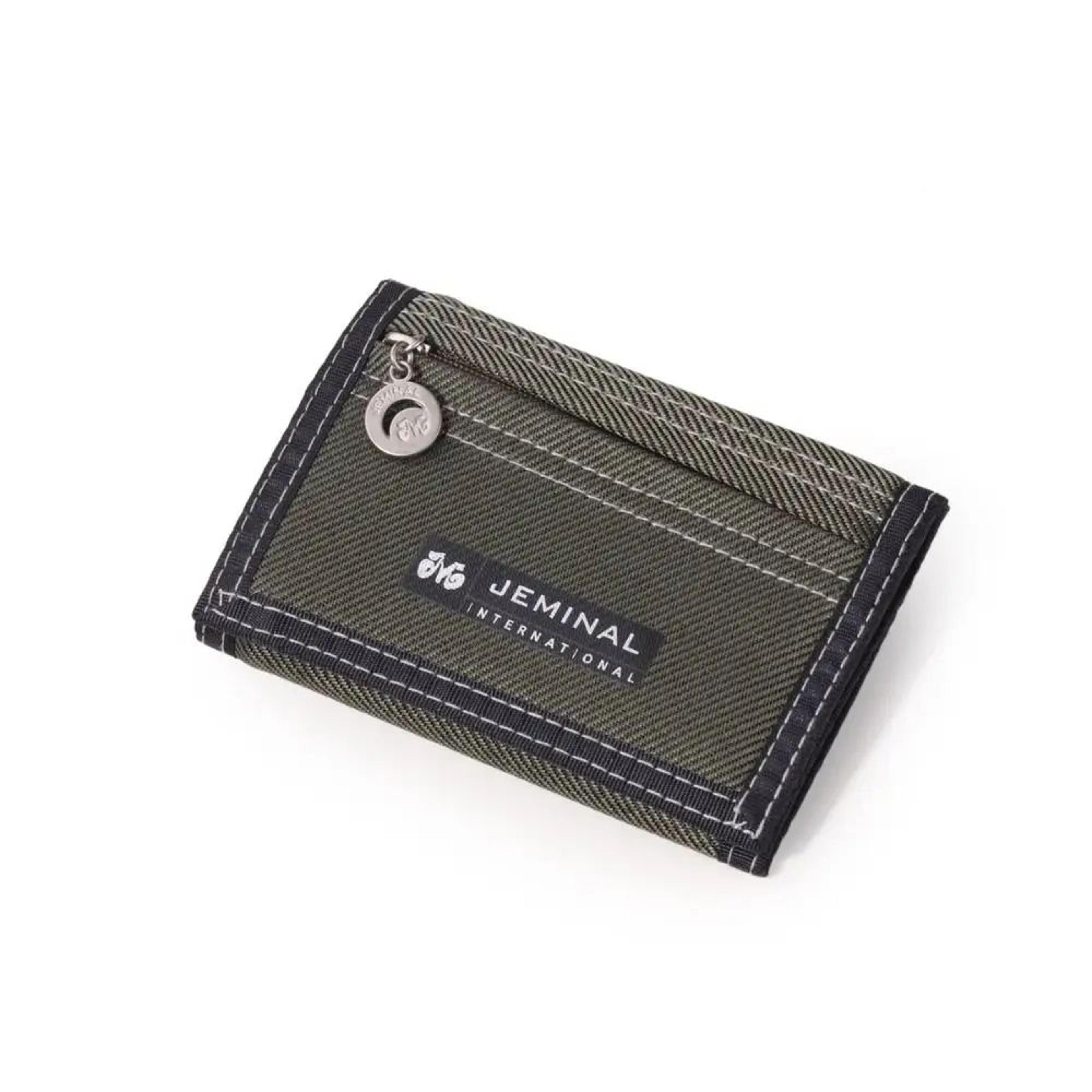 Men Canvas Trifold Wallet Card Holder 11