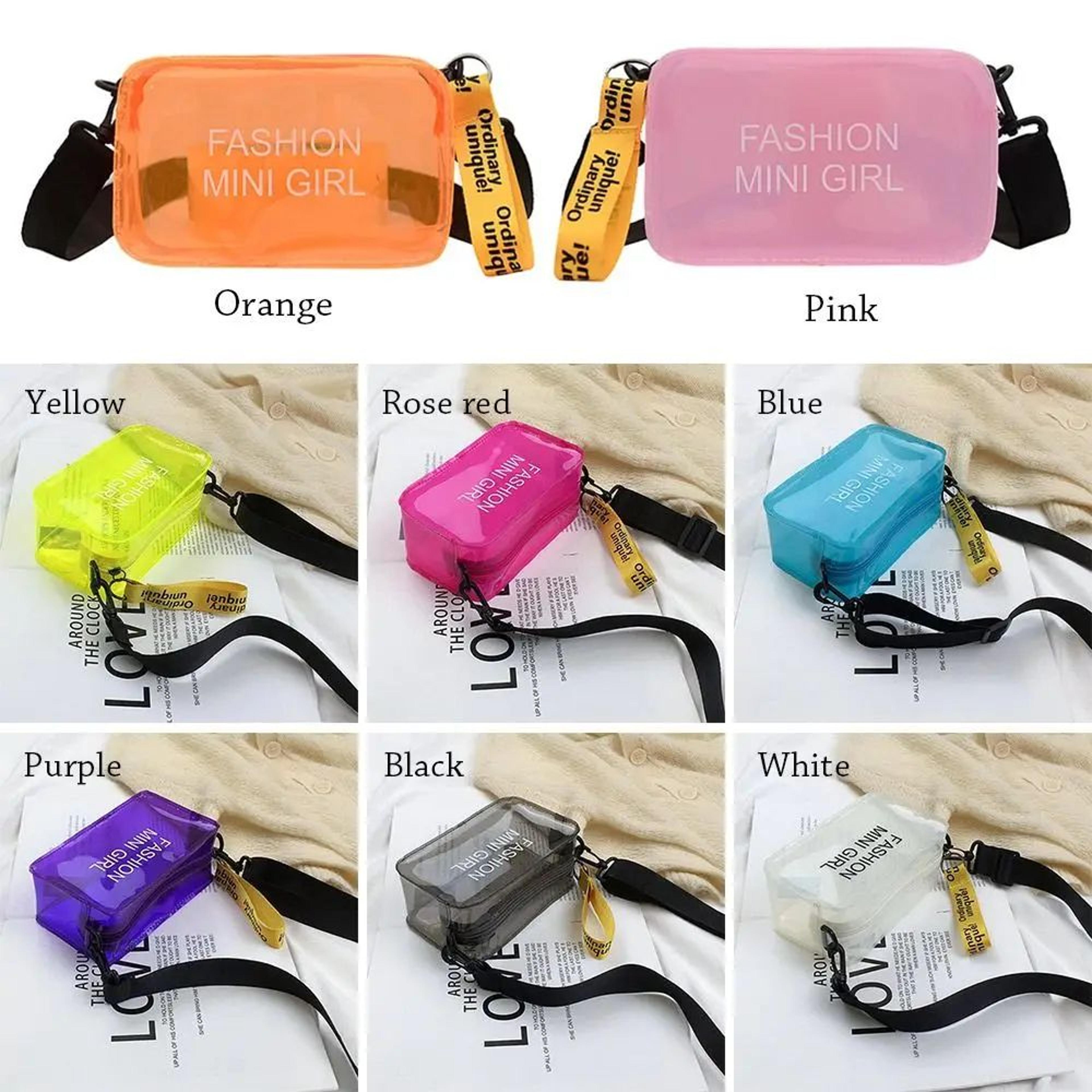 Transparent Jelly Crossbody Mini Bag 4