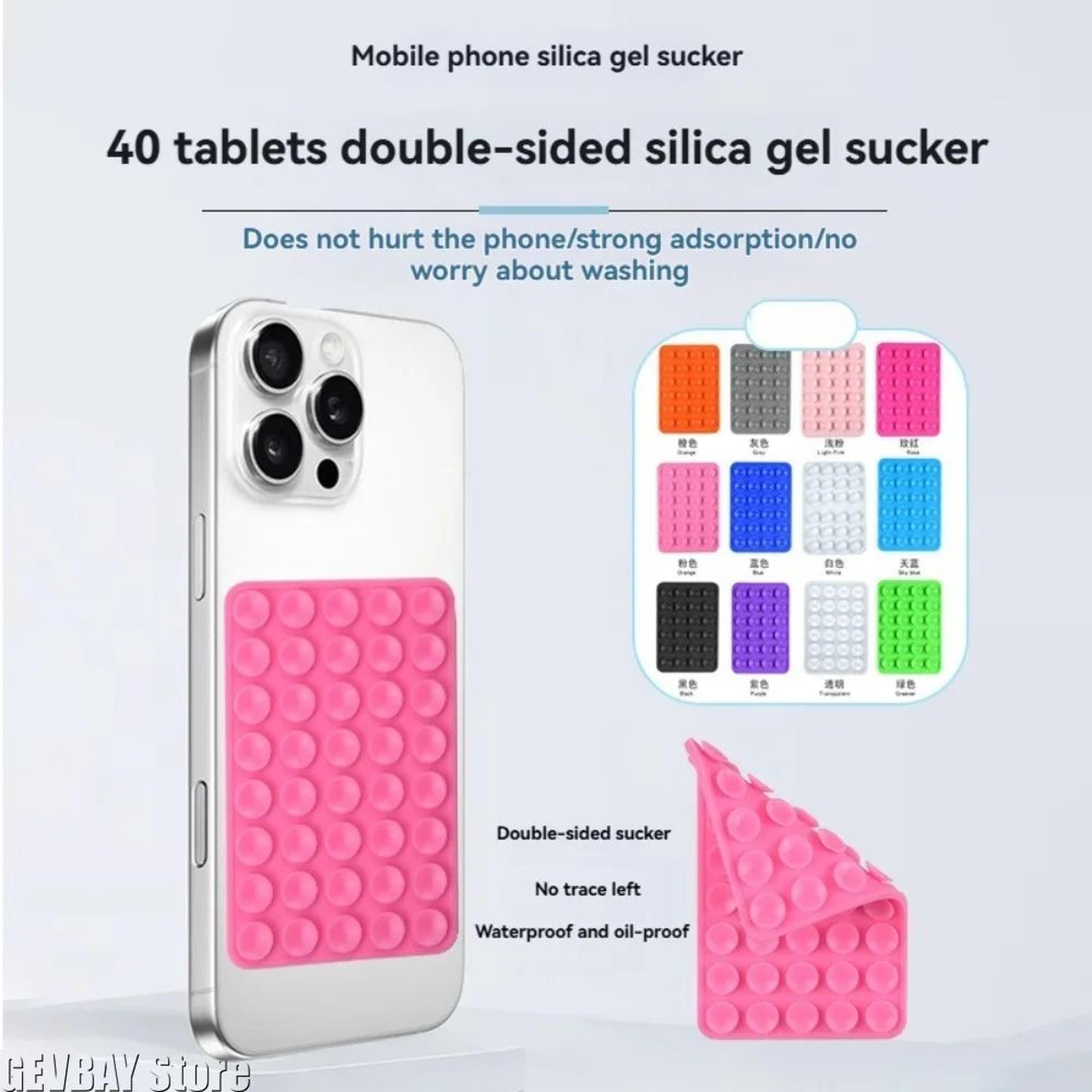 Silicone Suction Cup Phone Stand Grip 2