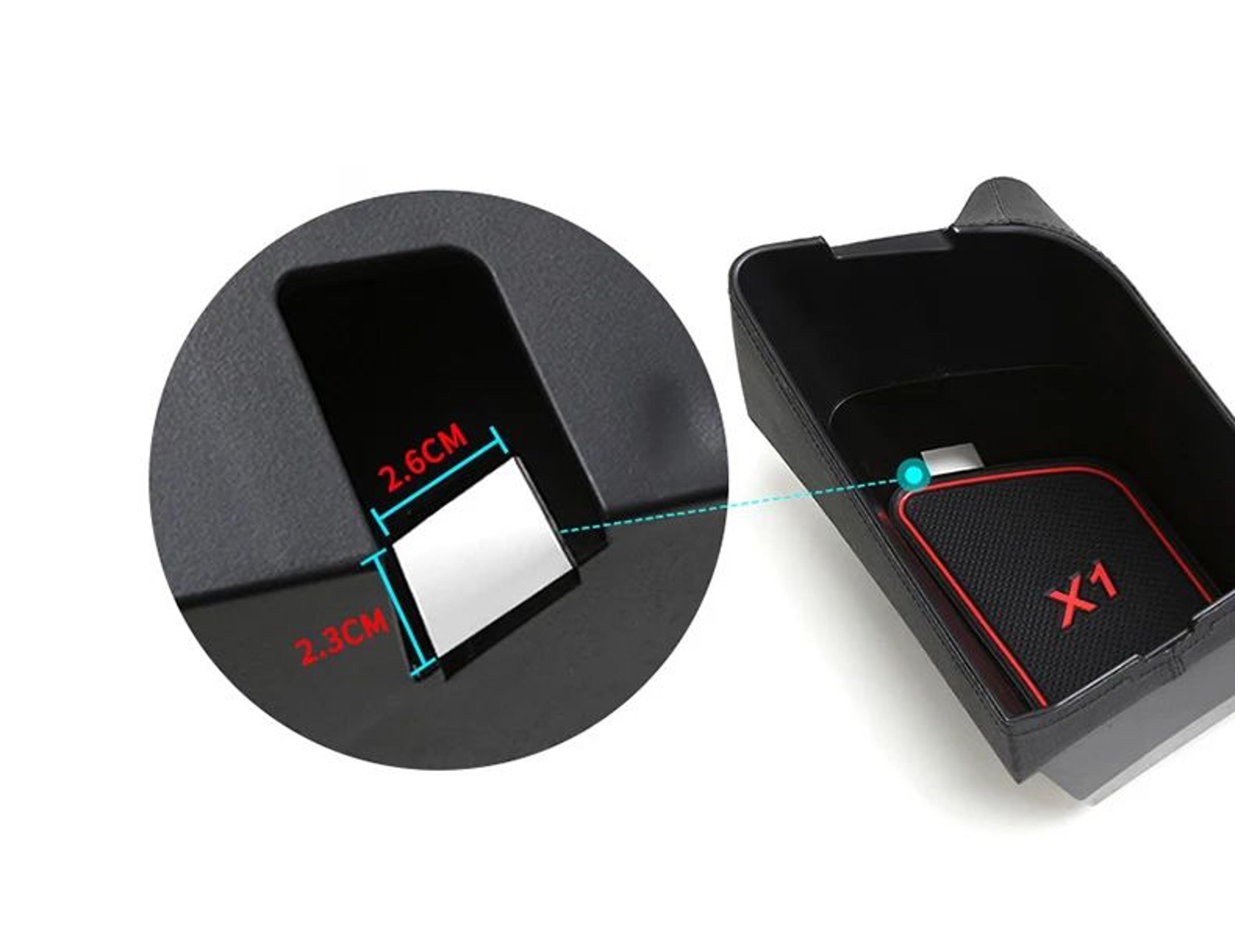 BMW X1 X2 Armrest Console Storage Organizer 10