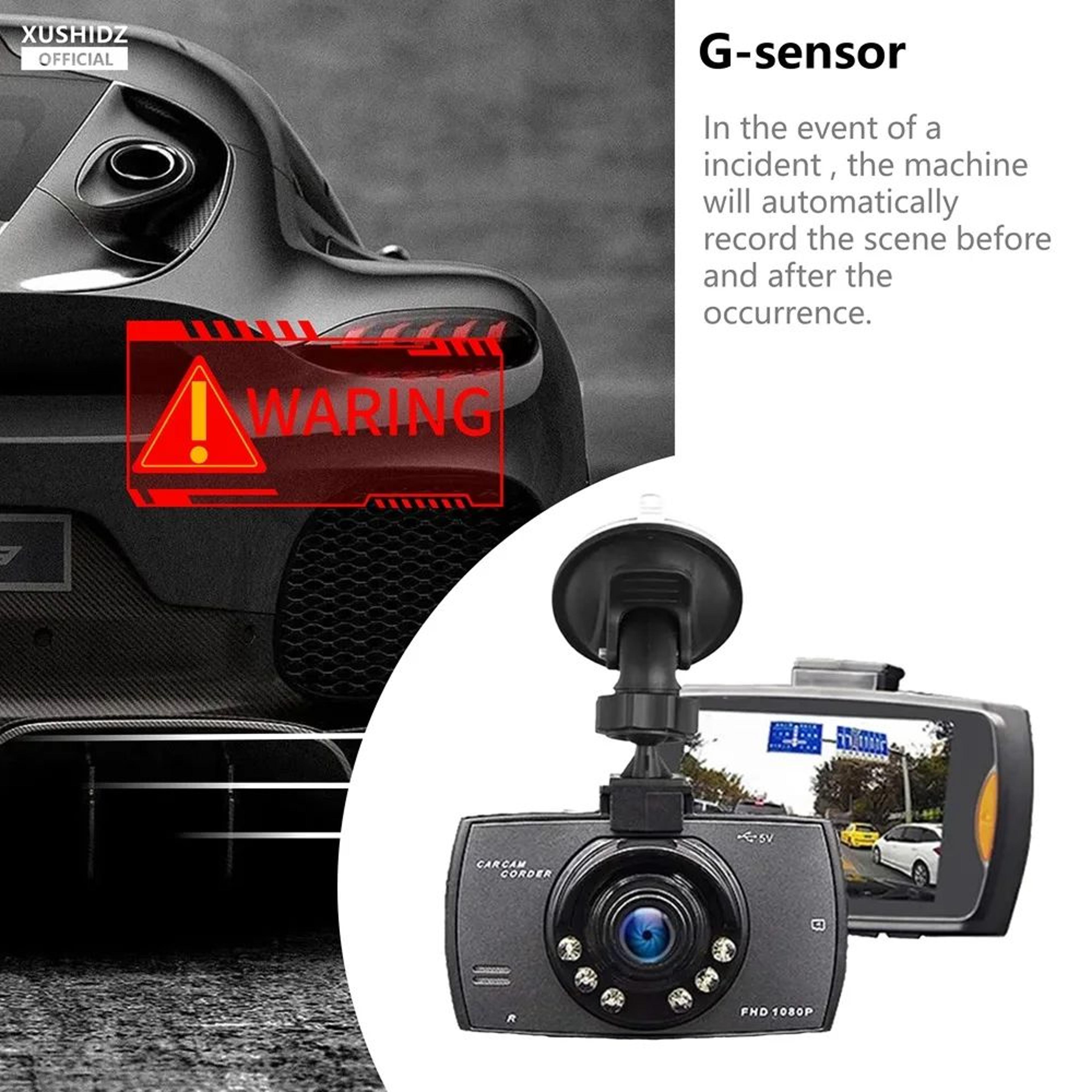XUSHIDZ 1080P Night Vision Dash Camera 1