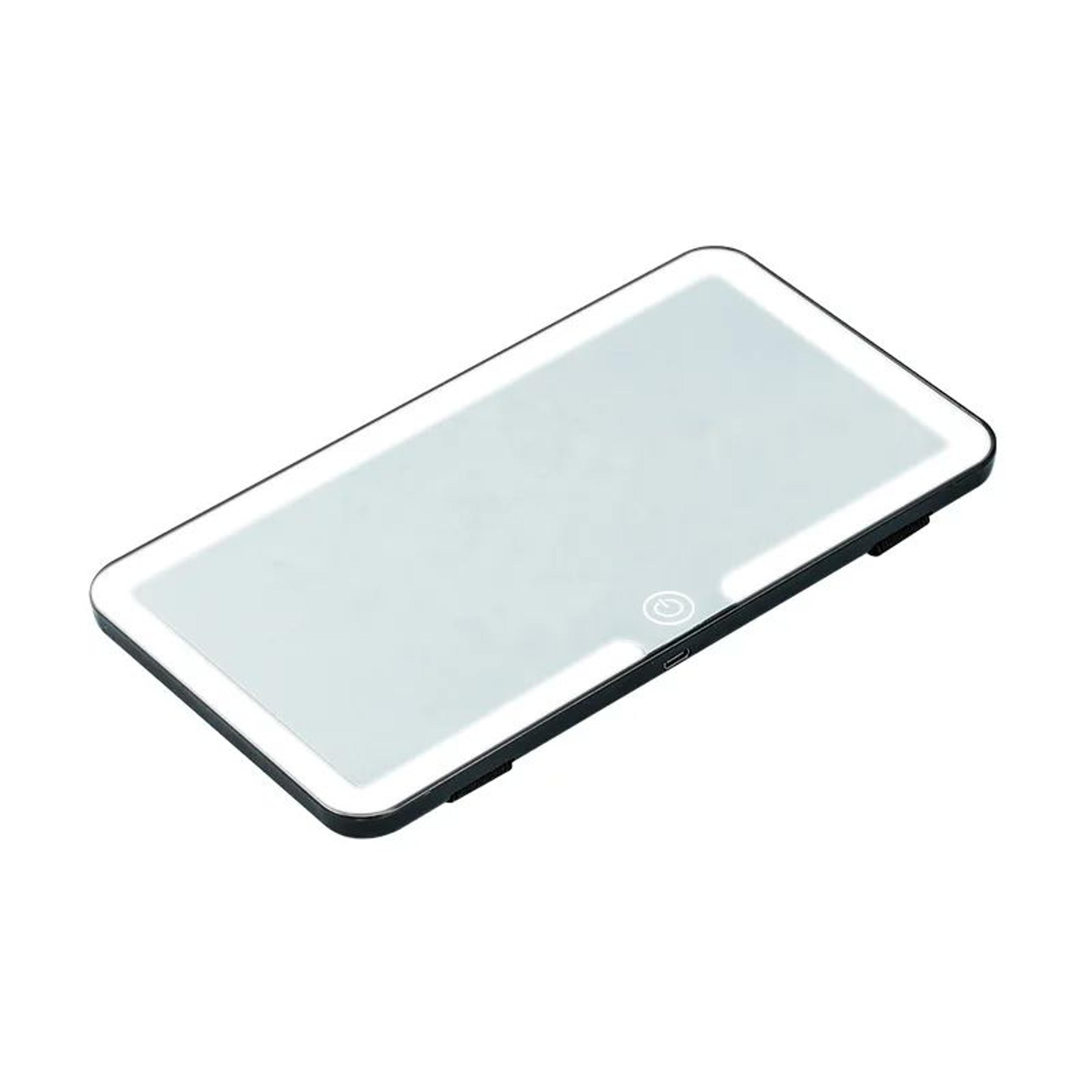 LED Rechargeable Car Sun Visor Makeup Mirror 4