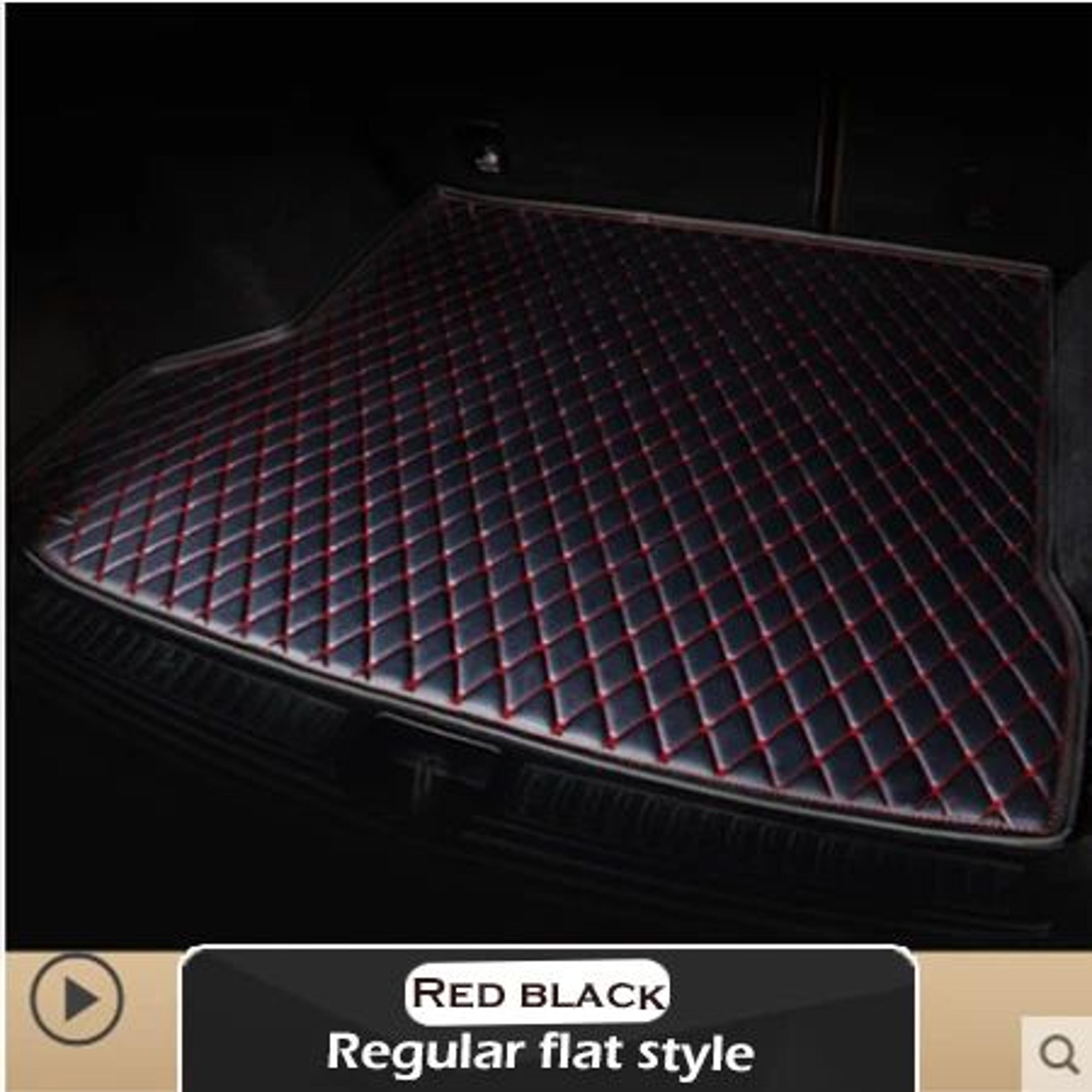 Tesla Model 3 Leather Car Trunk Cargo Liner Mat 11