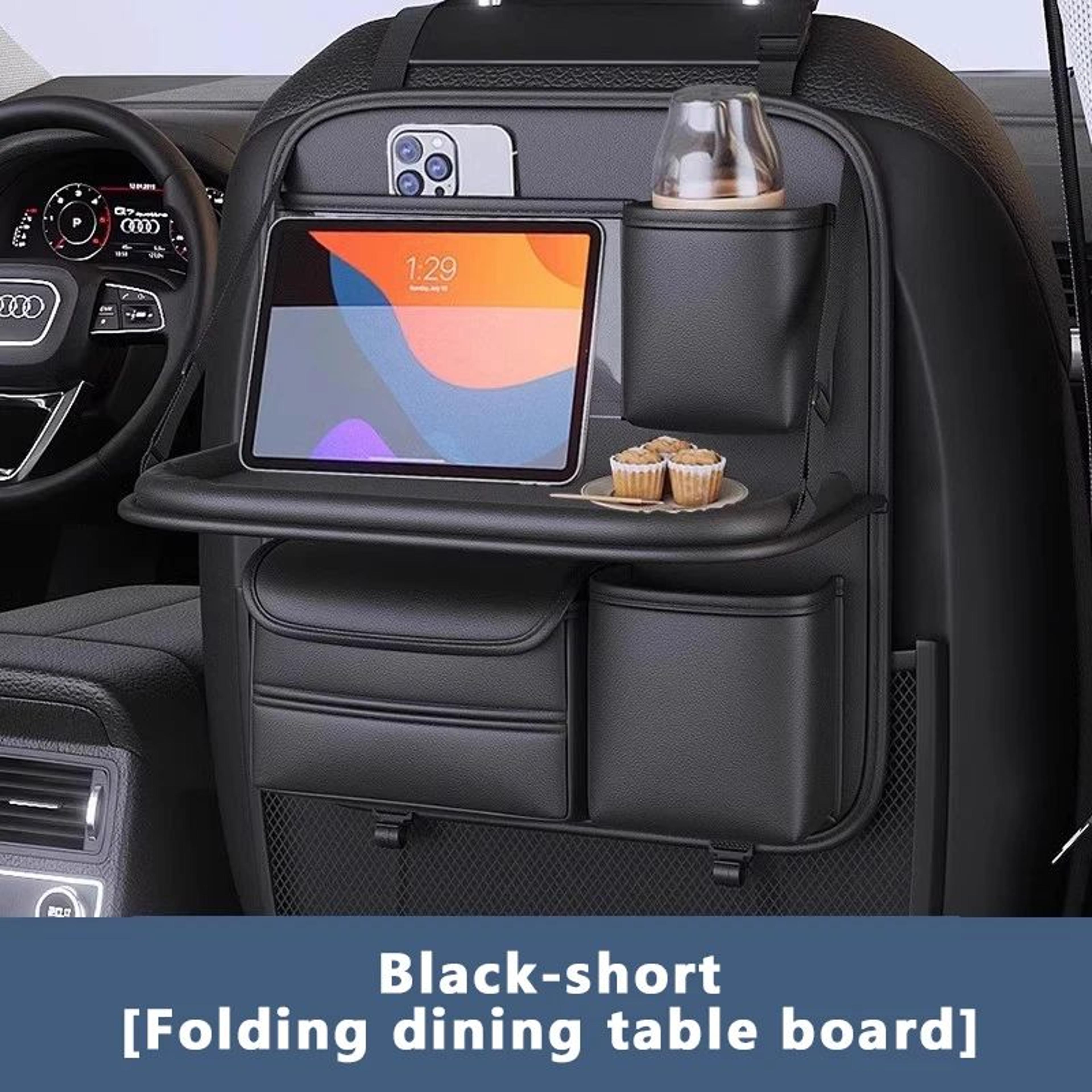 SEAMETAL Car Seat Back Organizer With Foldable Tray 7