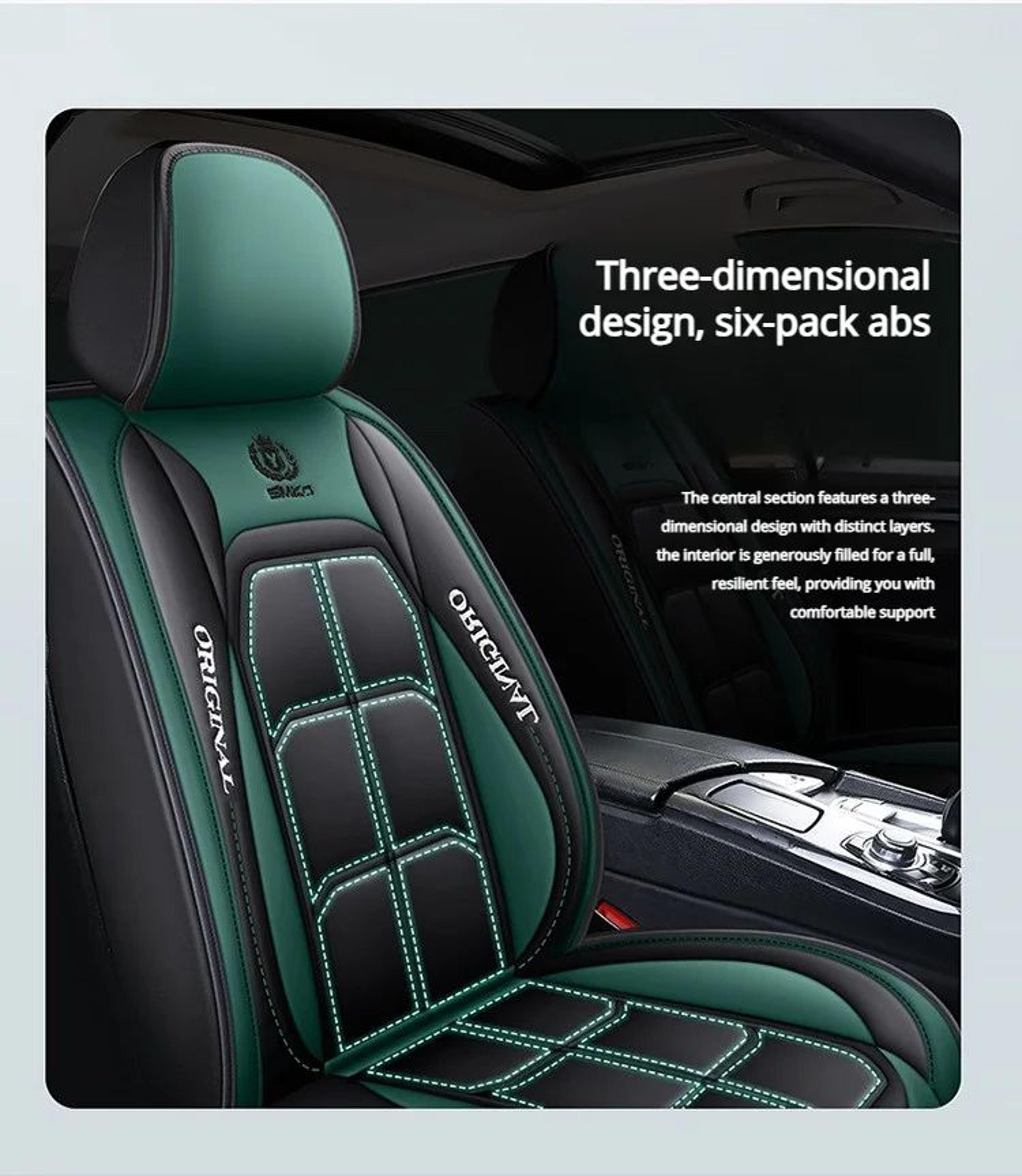 Universal Full Surround Leather Car Seat Cushion 3