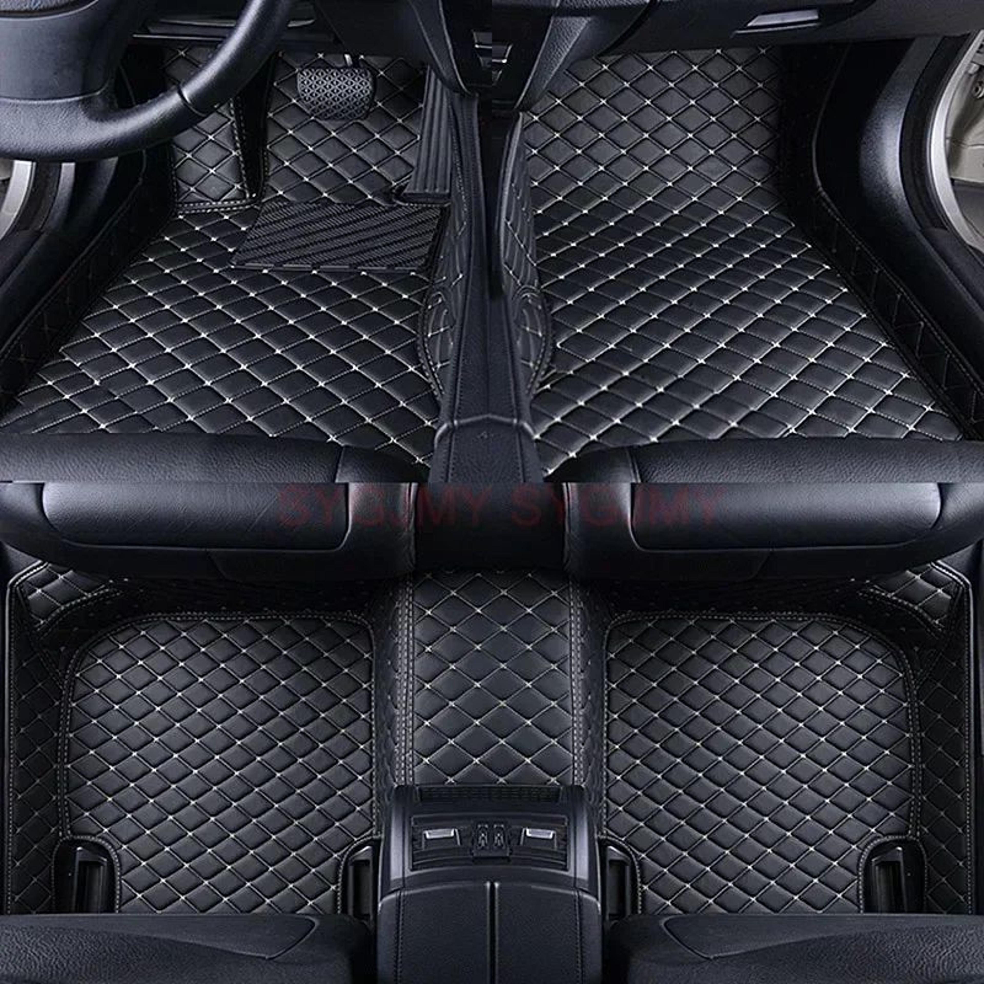 Custom 3D Artificial Leather Car Floor Mats 3