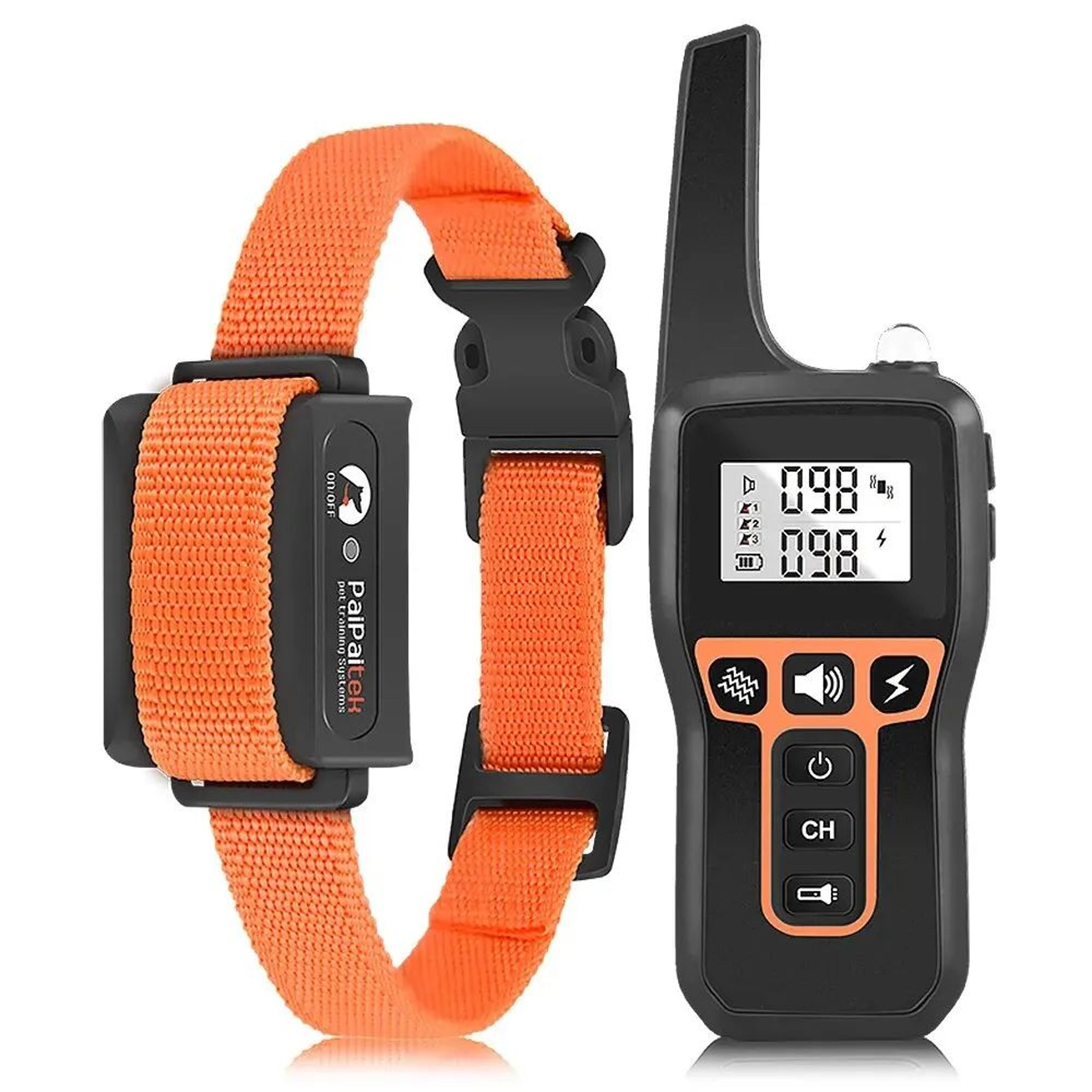 Waterproof Rechargeable Dog Training Collar With Remote 11