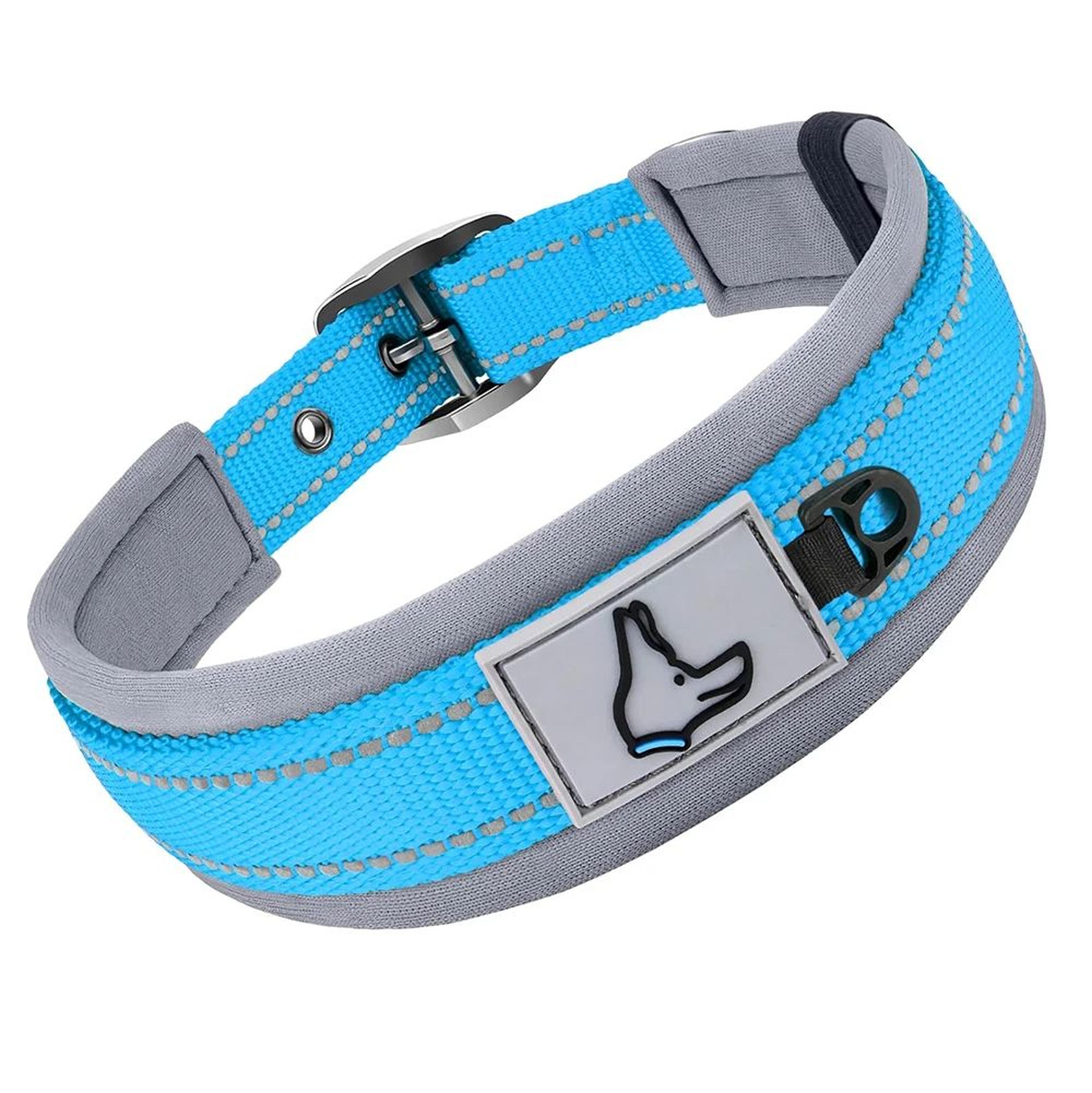 Reflective Padded Adjustable Dog Collar 14