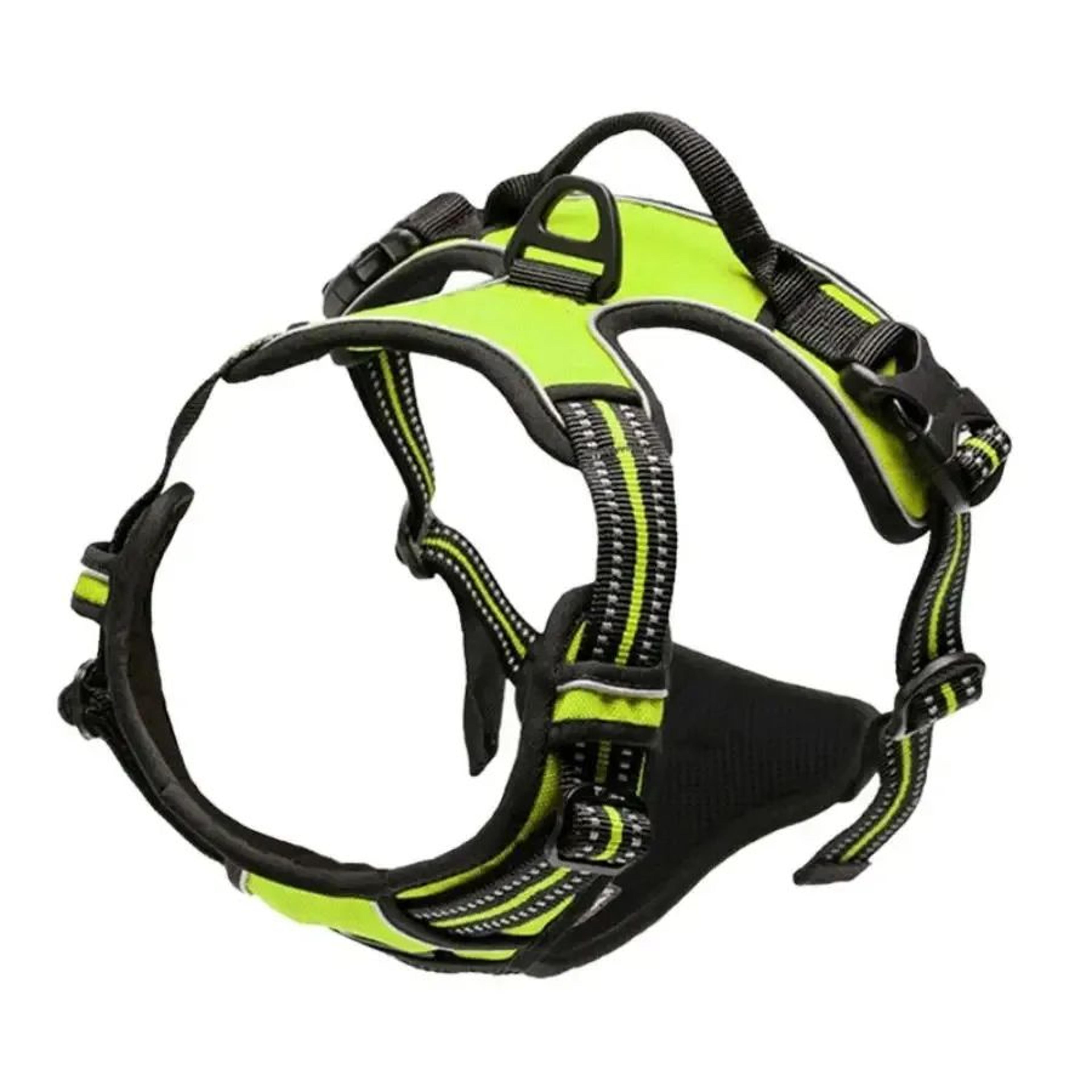 Leather Dog Harness Collar And Leash Set 7