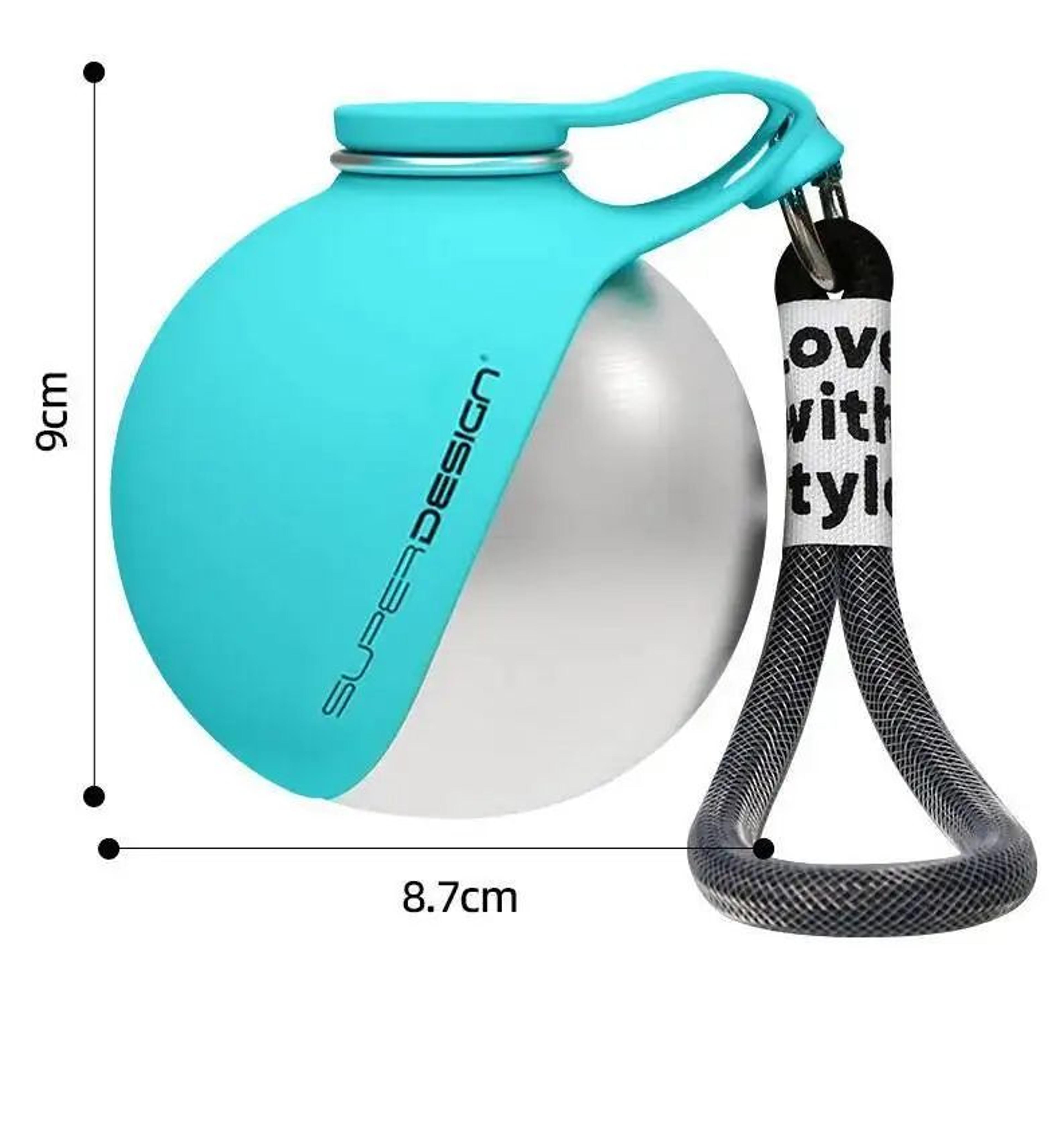Portable Stainless Steel Dog Water Bottle With Foldable Cup 14