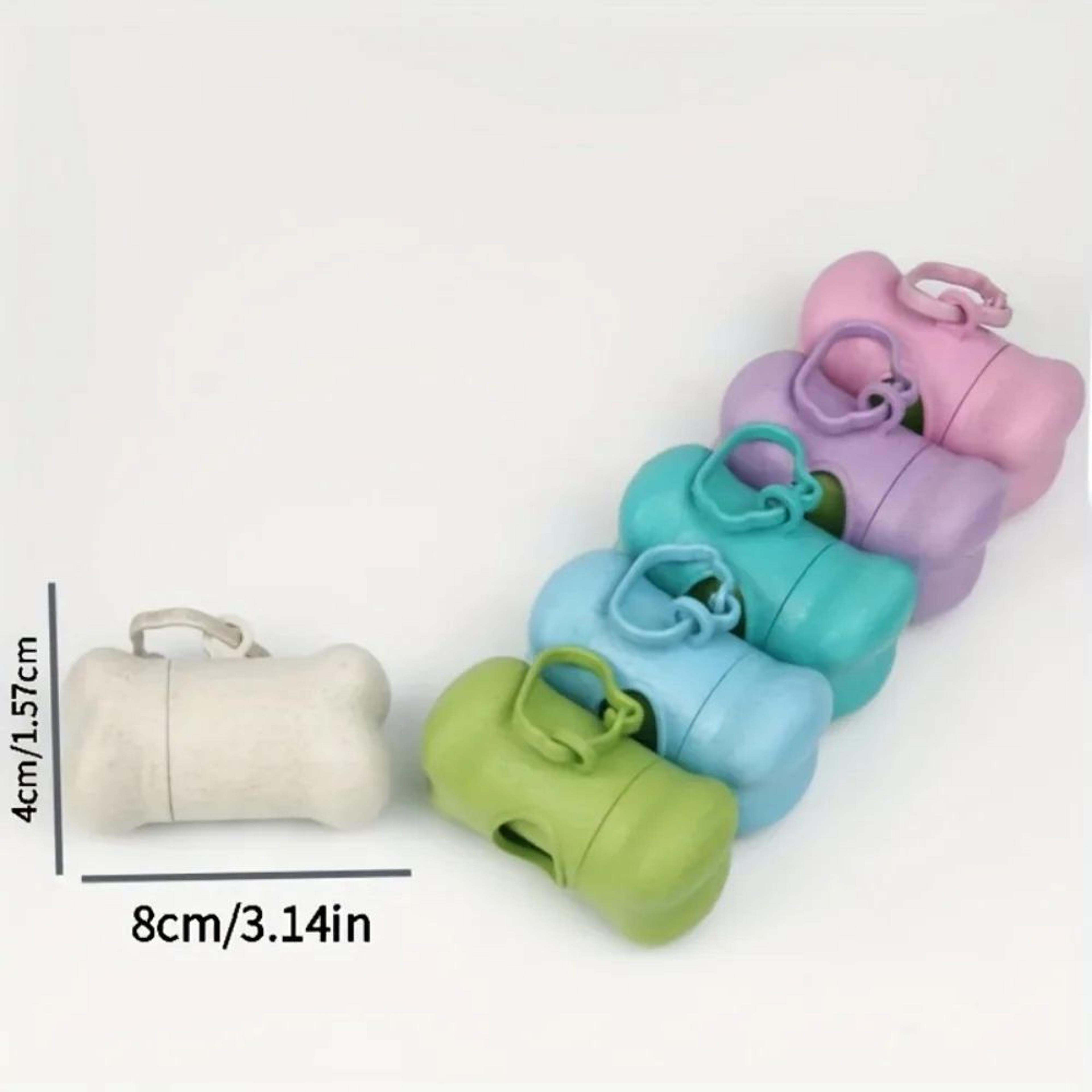 Bone Shaped Pet Waste Bag Dispenser With Clip 1